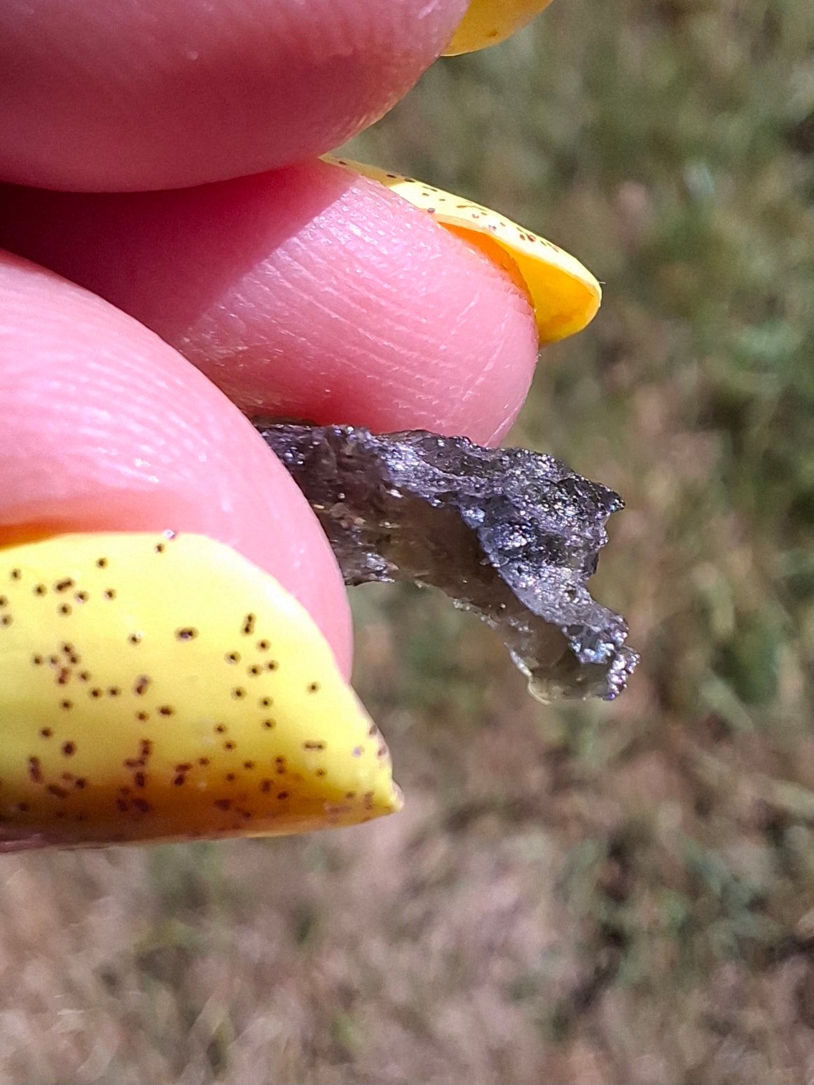 Moldavite small Piece, 0.34g, Tektite (Ref: 1476)