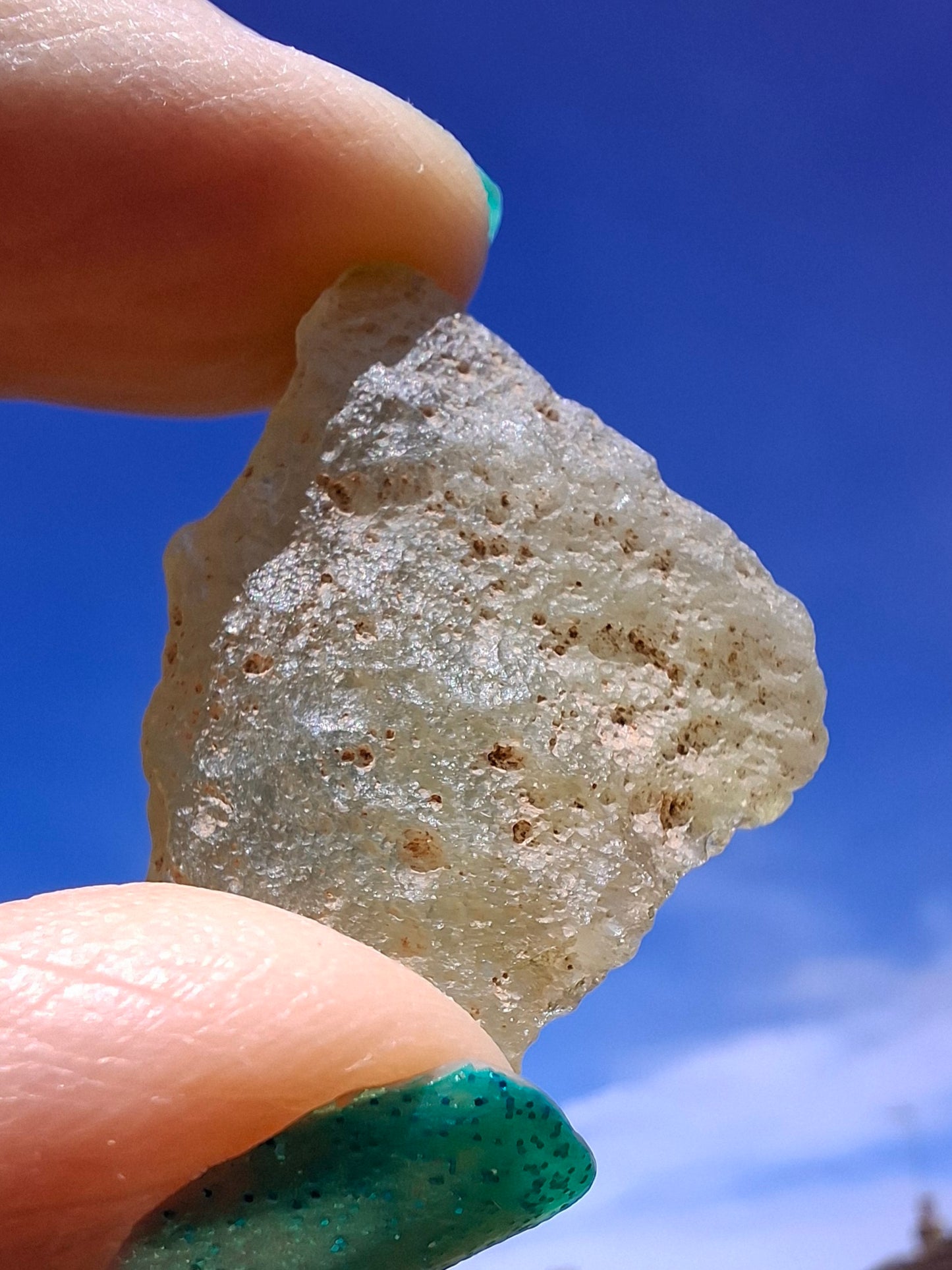 Libyan Desert Glass Piece, 10.15g, Tektite