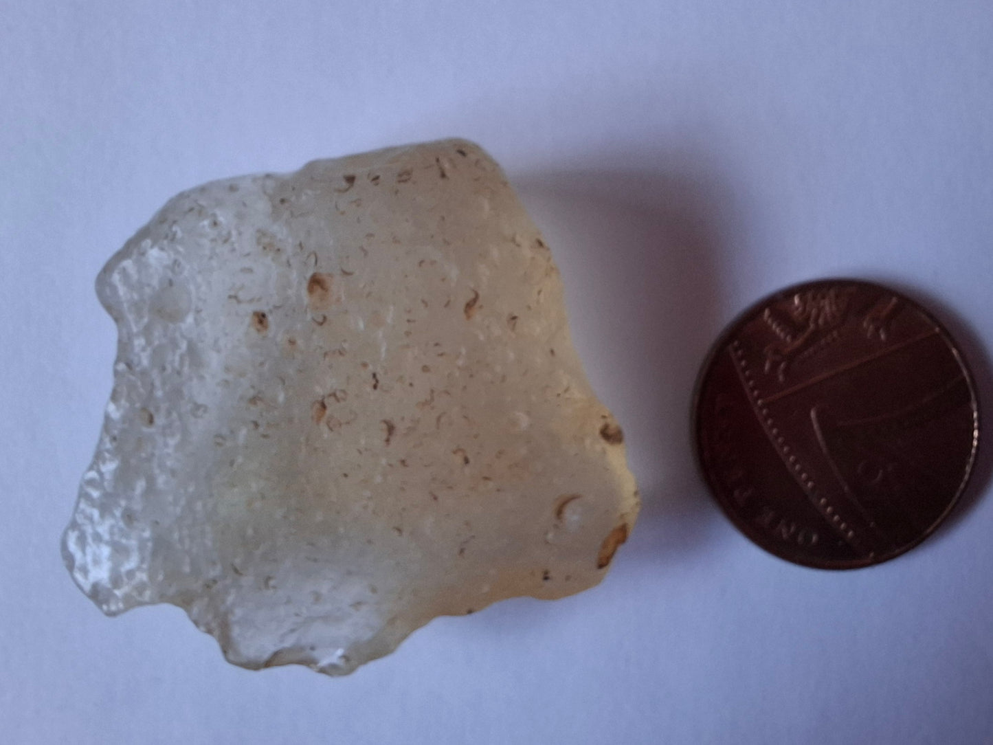 Libyan Desert Glass Piece, 15.20g, Tektite (Ref: LE276)