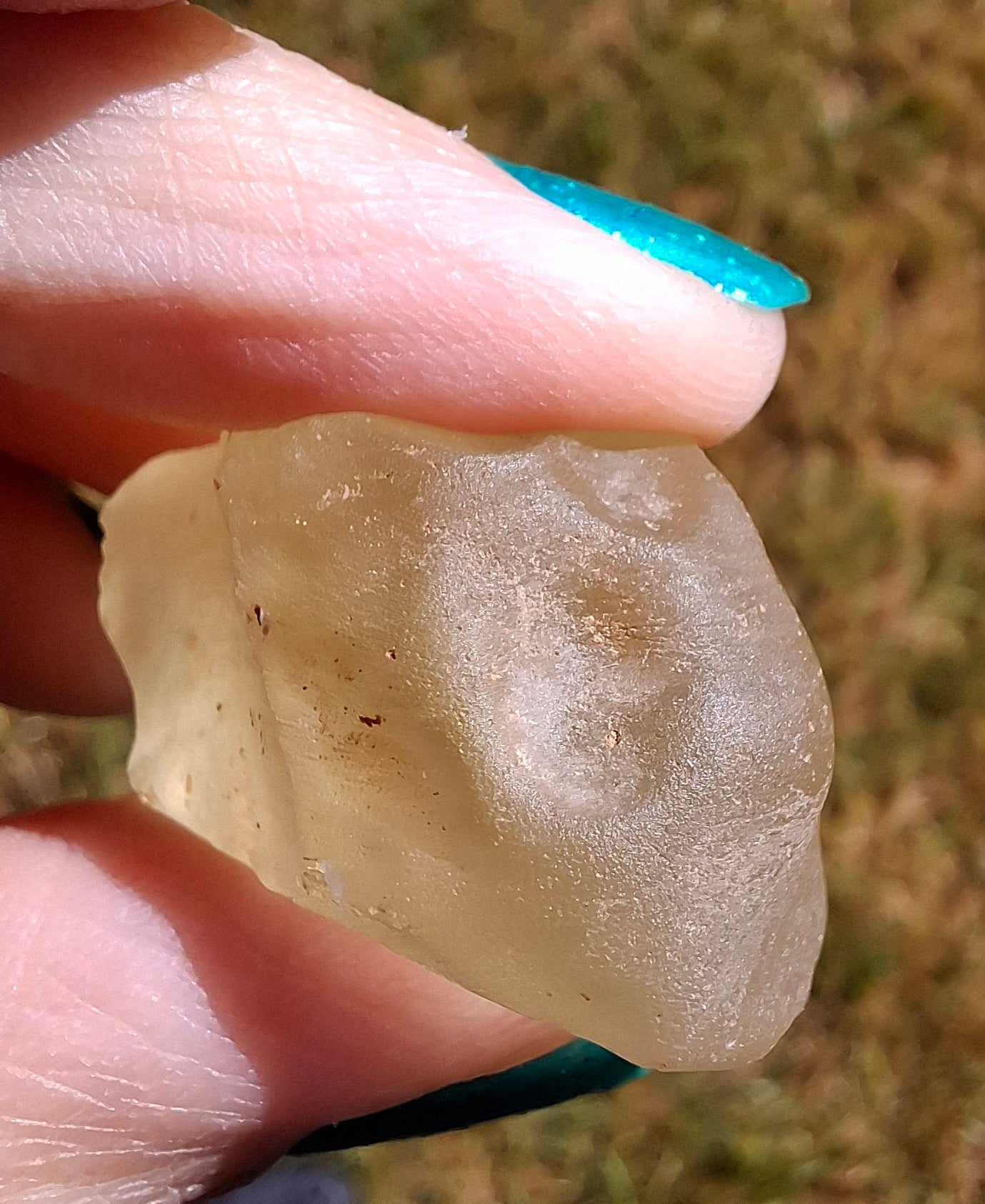 Libyan Desert Glass Piece, 16.55g, Tektite