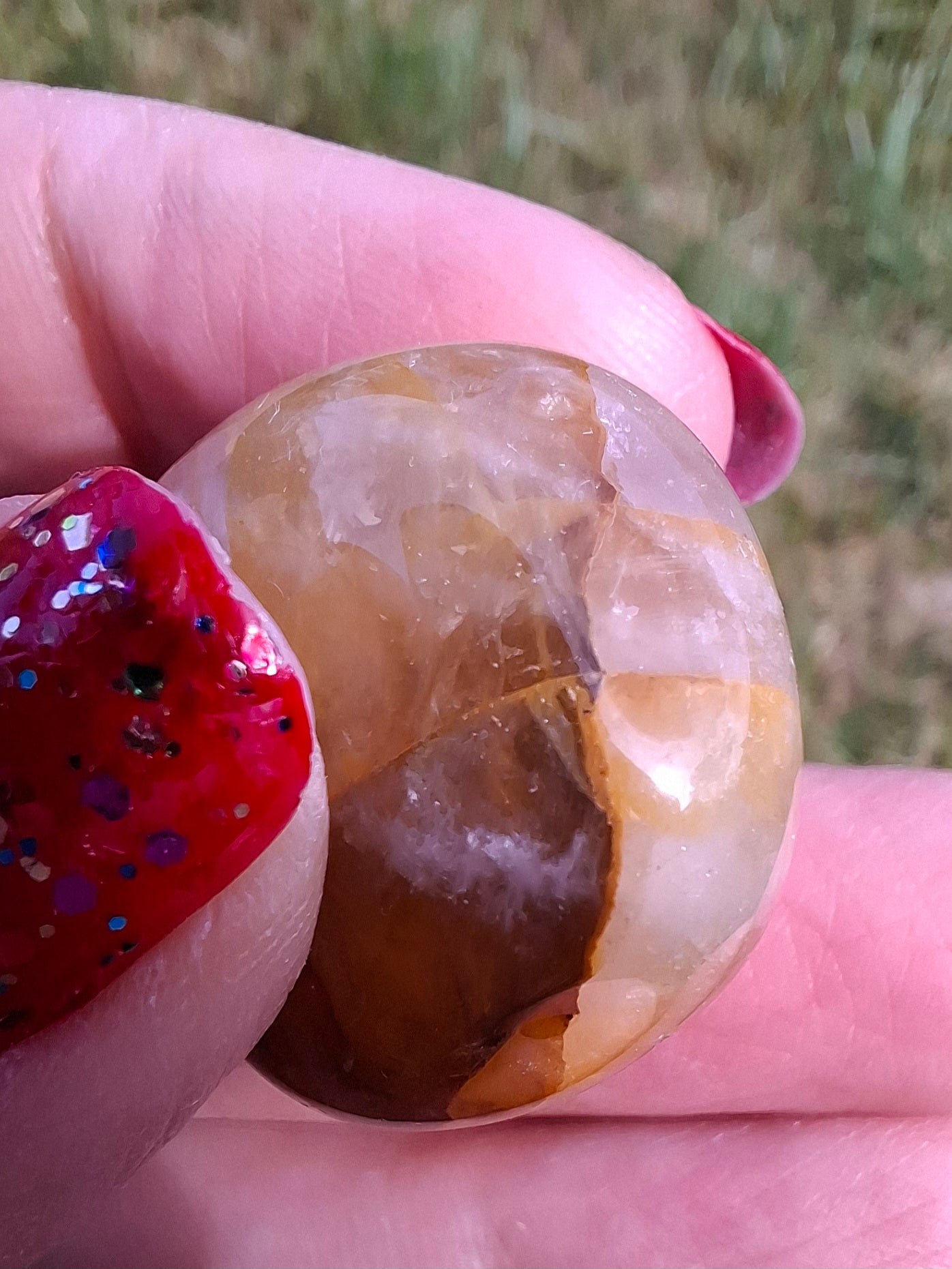 Golden Healer, Tumble Stone, Crystal (Ref: T195)