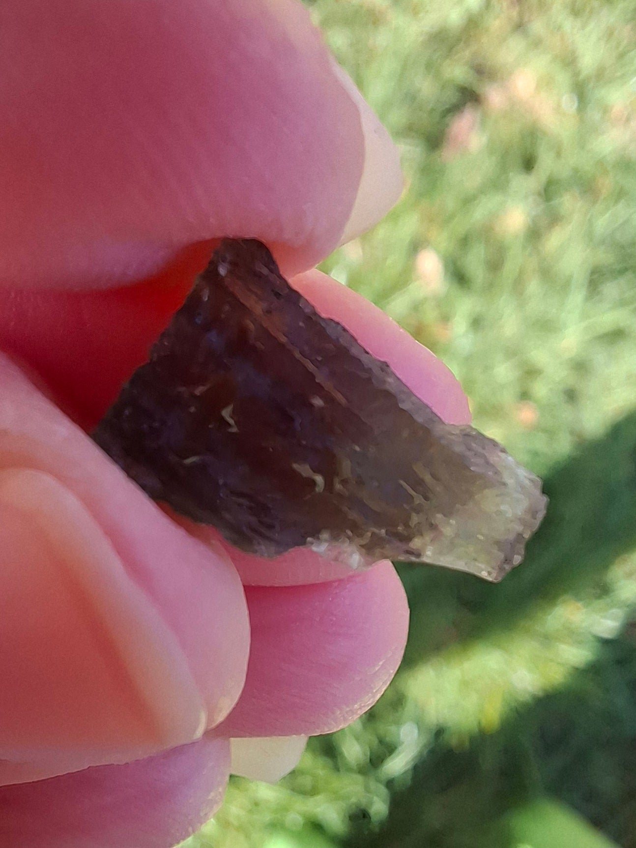 Moldavite Piece, 0.73g, Tektite (Ref: 1331)