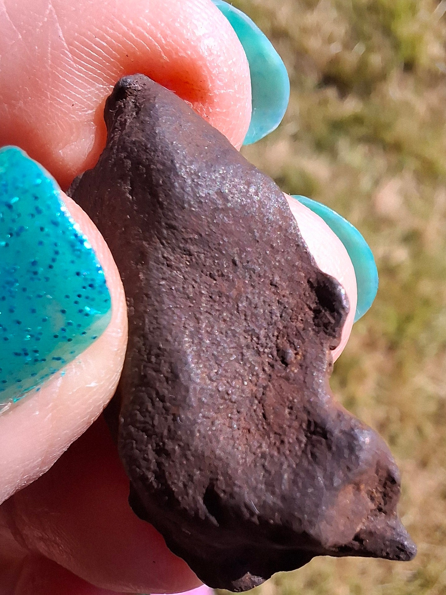 Gebel Kamil Iron Meteorite, 17.54g (Ref: K49)