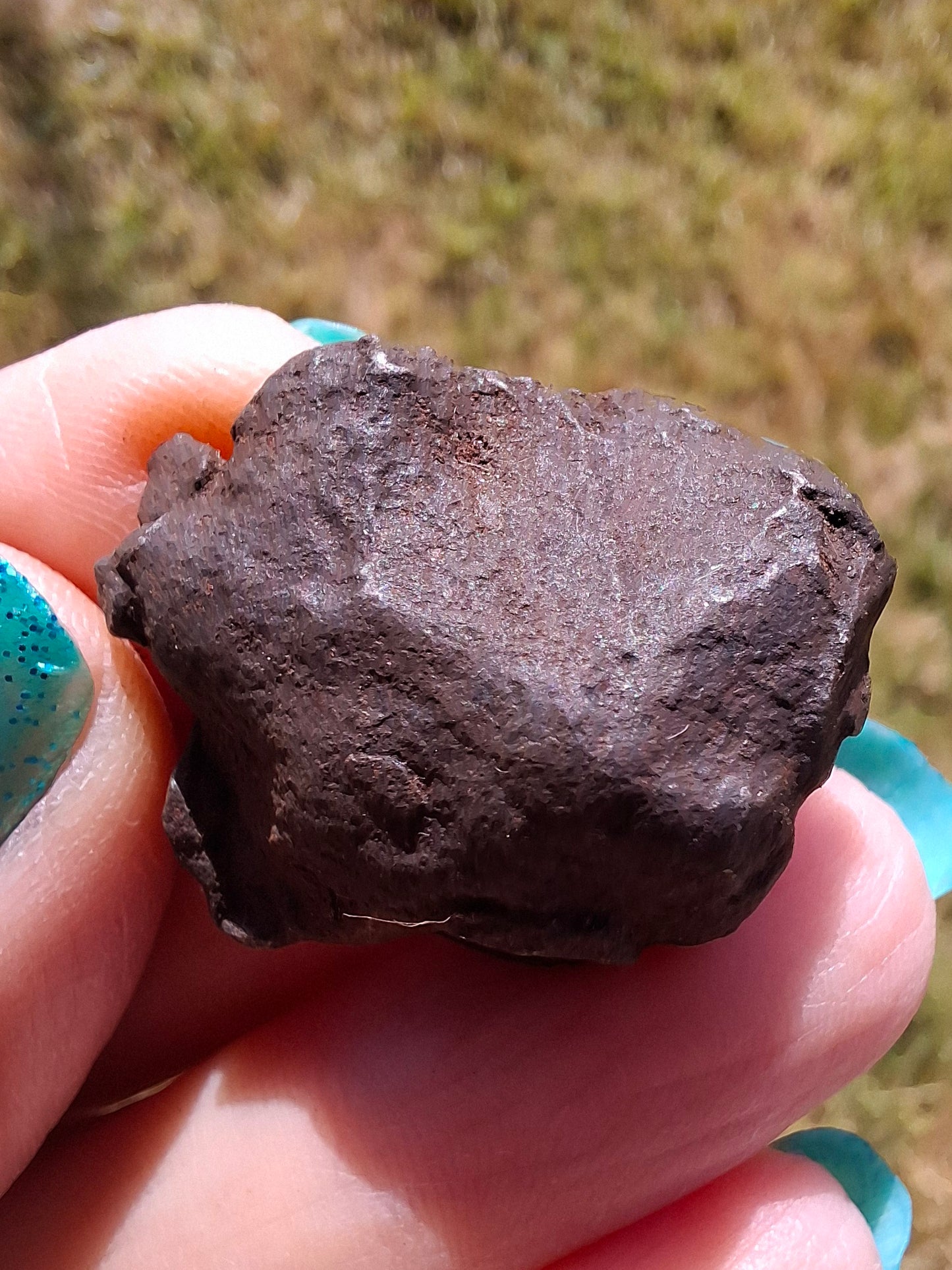 Gebel Kamil Iron Meteorite, 21.40g (Ref: K35)