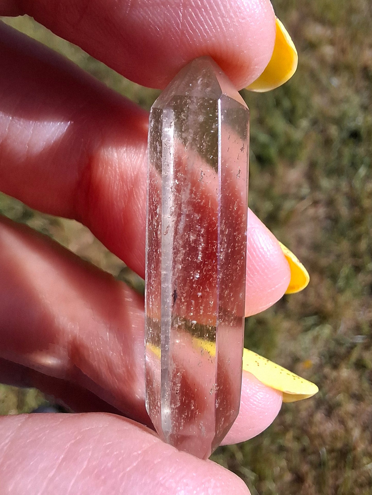 Libyan Desert Glass DT Carving, 4.51g, Tektite (Ref: LDT4)