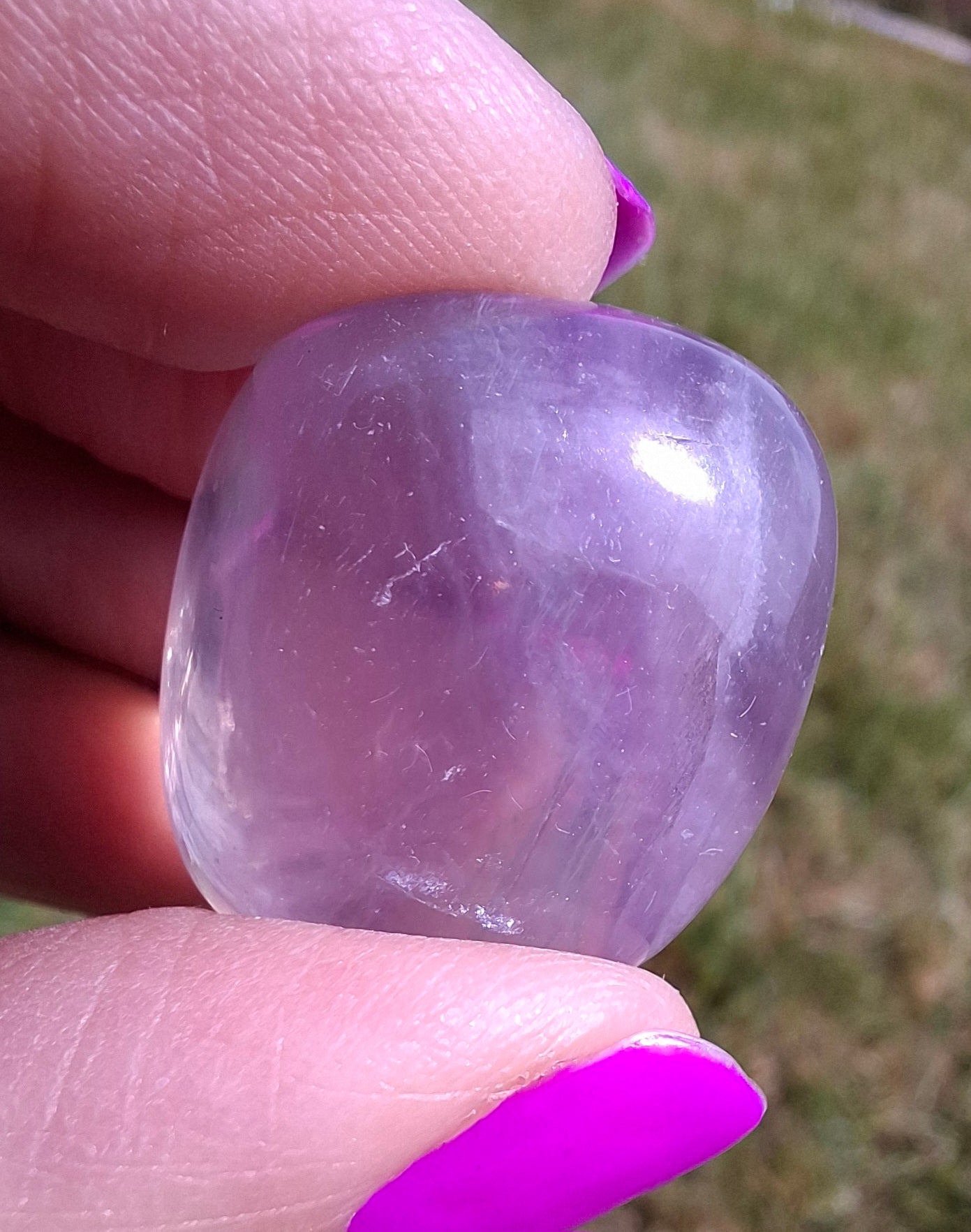 Fluorite, Tumble Stone, Crystal (Ref: T59)