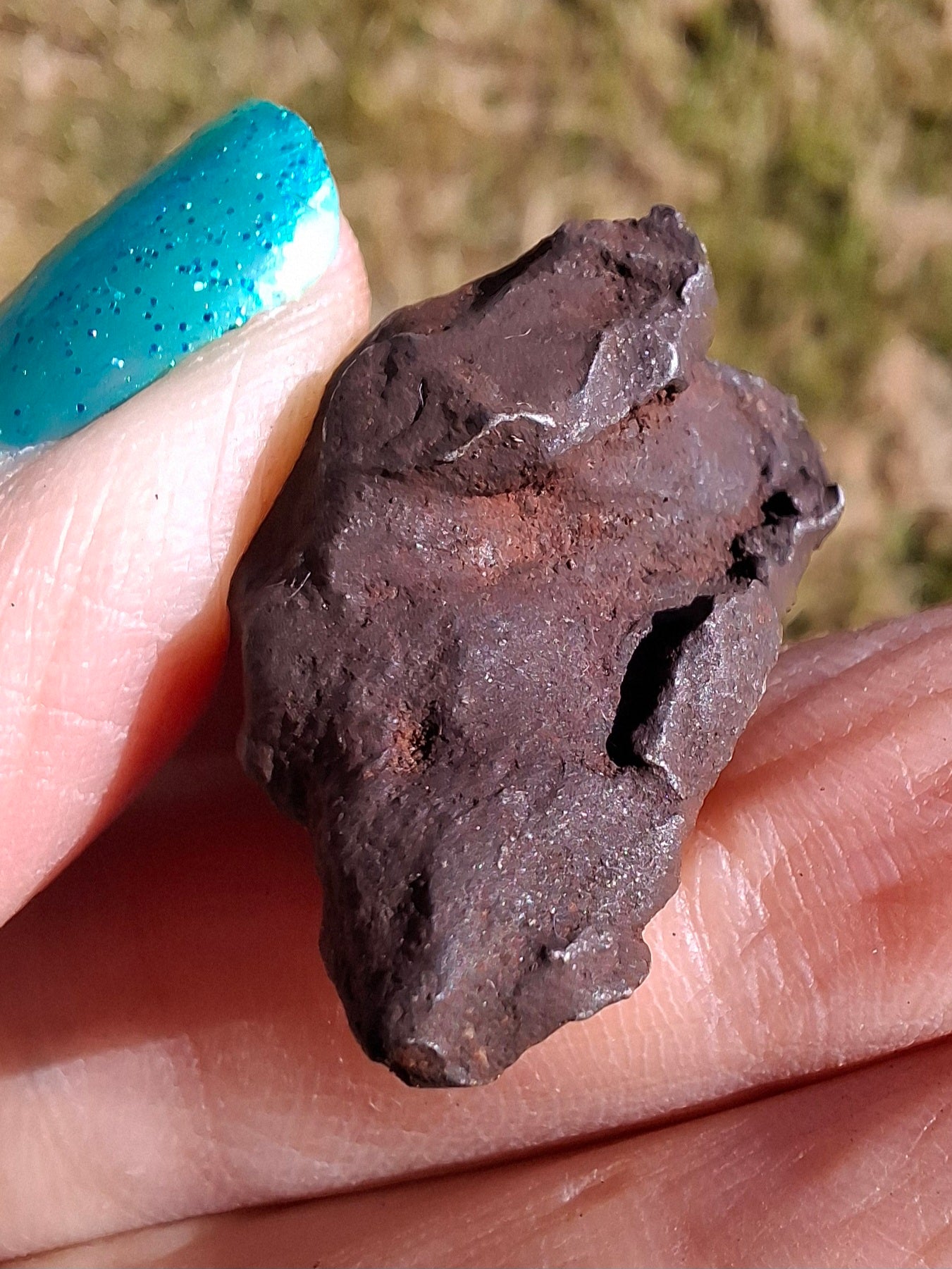 Gebel Kamil Iron Meteorite, 25.42g (Ref: K38)