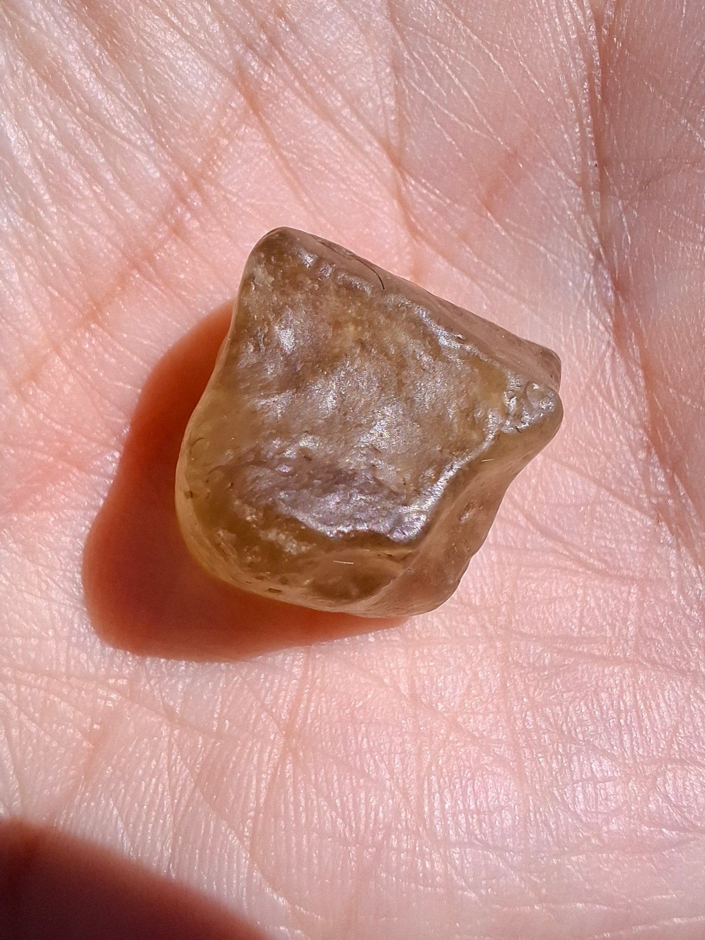Libyan Desert Glass (darker) Piece, 4.92g, Tektite (Ref: L1364)