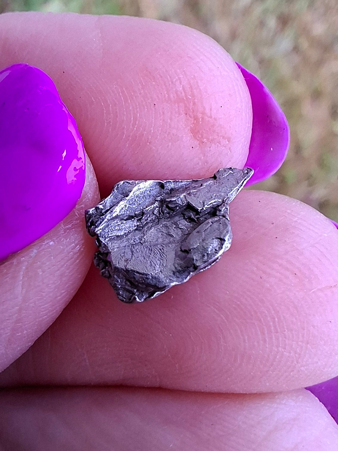 Campo del Cielo, 0.55g, Nickel Iron Meteorite (Ref: C3)