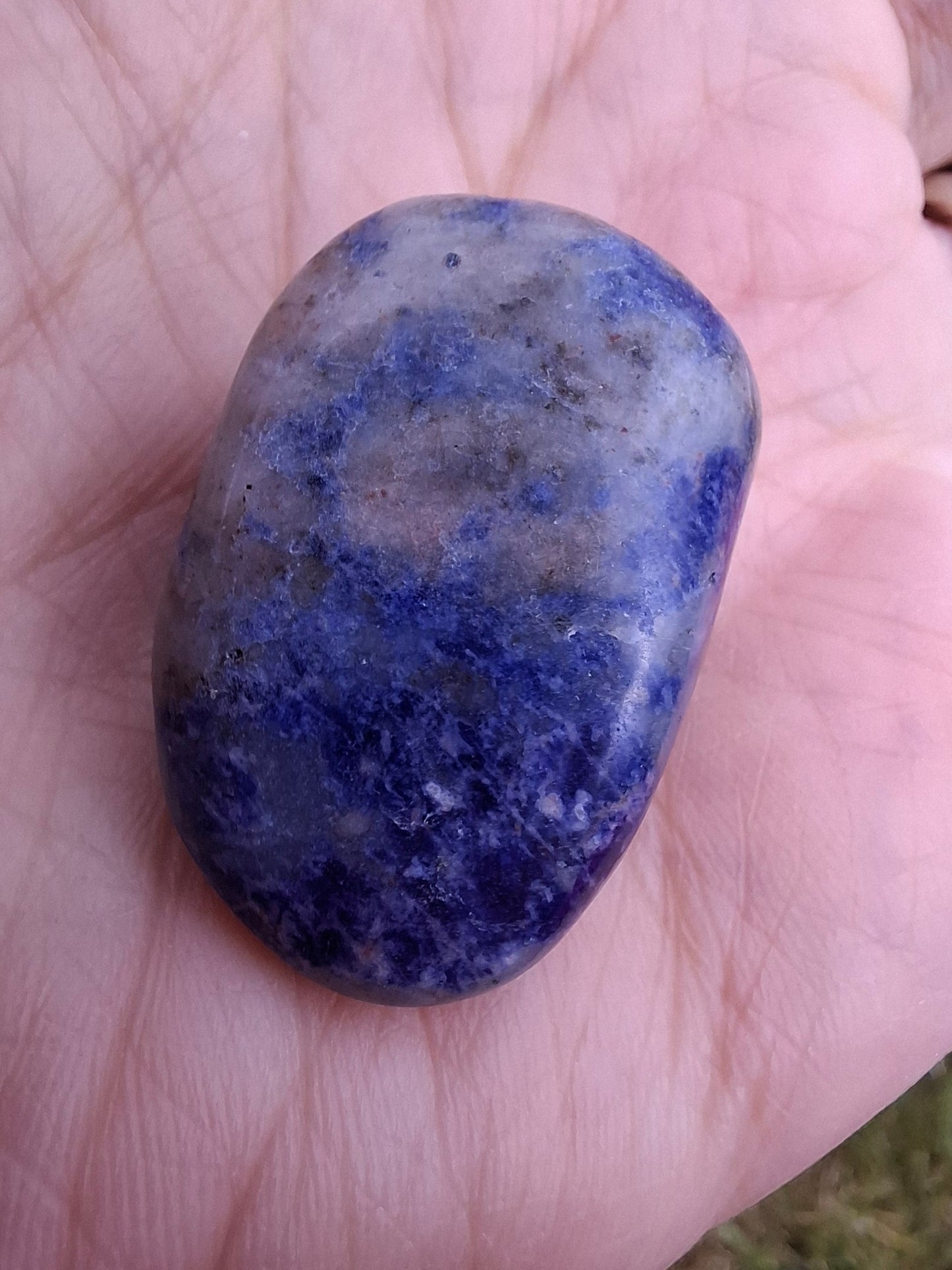 Sodalite, Tumble Stone, Crystal (Ref: T156)