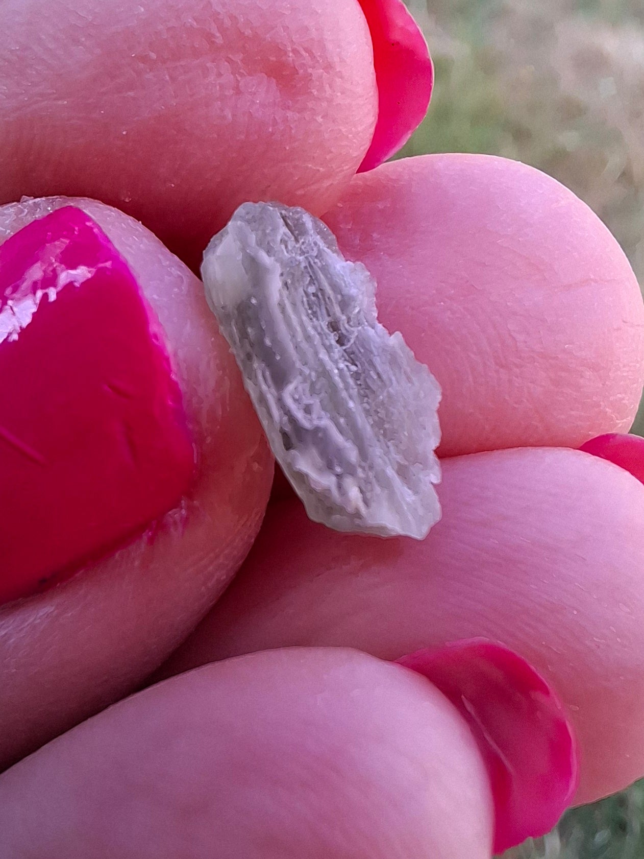 Moldavite Piece, SNOWFLAKE, FROSTED, BRUSNA, Tektite (Ref: 1494)