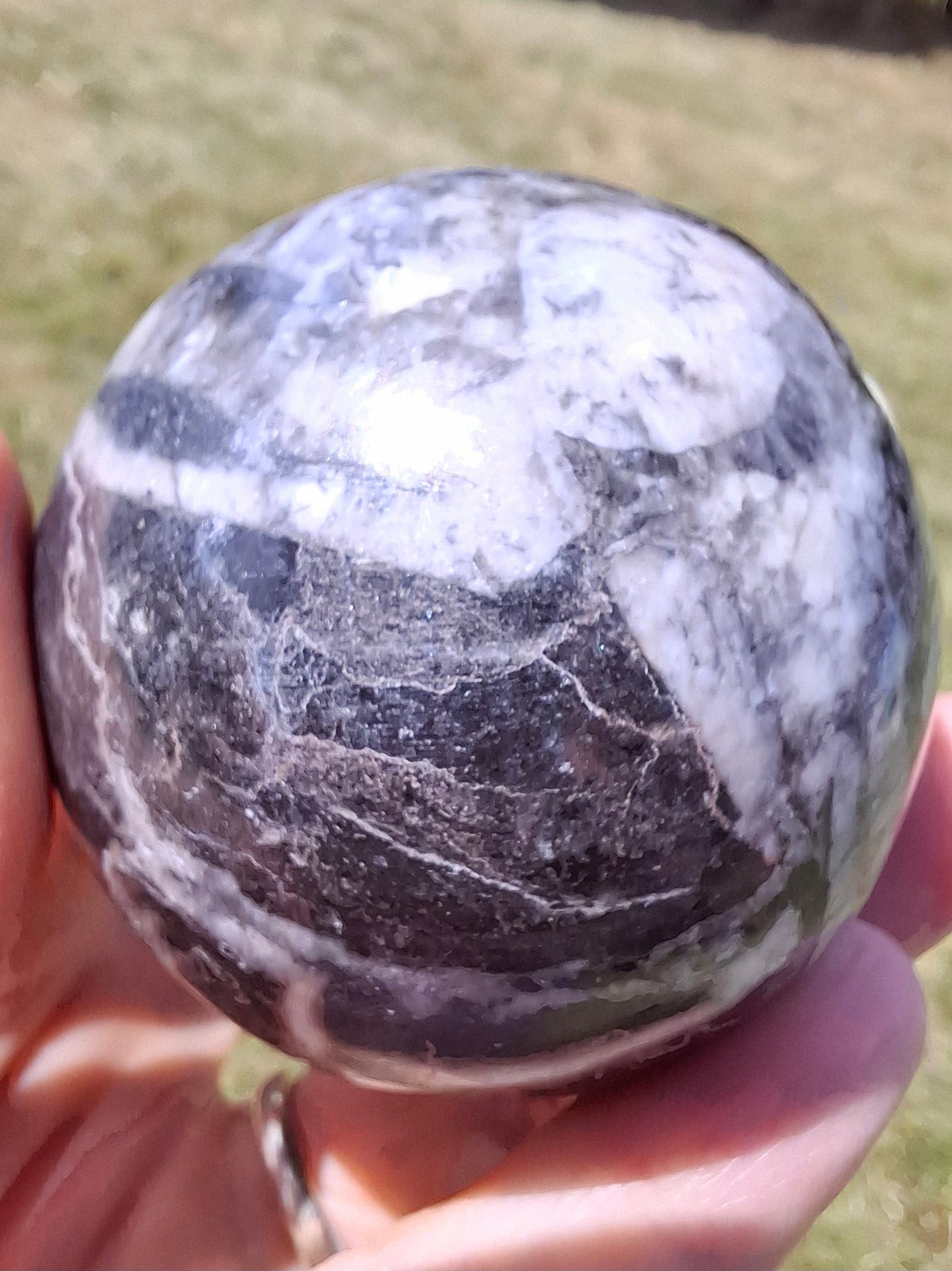 Orthoceras Sphere, Fossil (Ref: OS4)