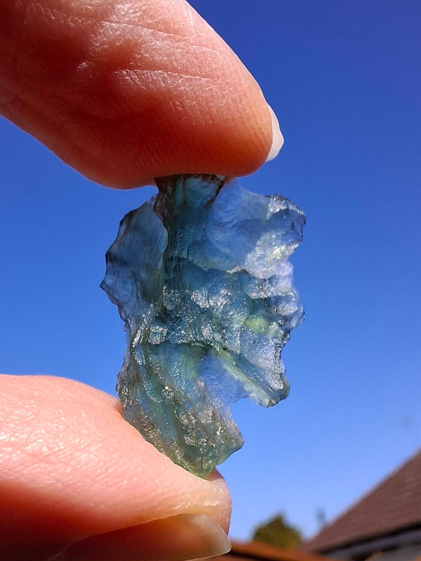 Moldavite Piece, PARYZ, 1.54g, Tektite (Ref: 1360)