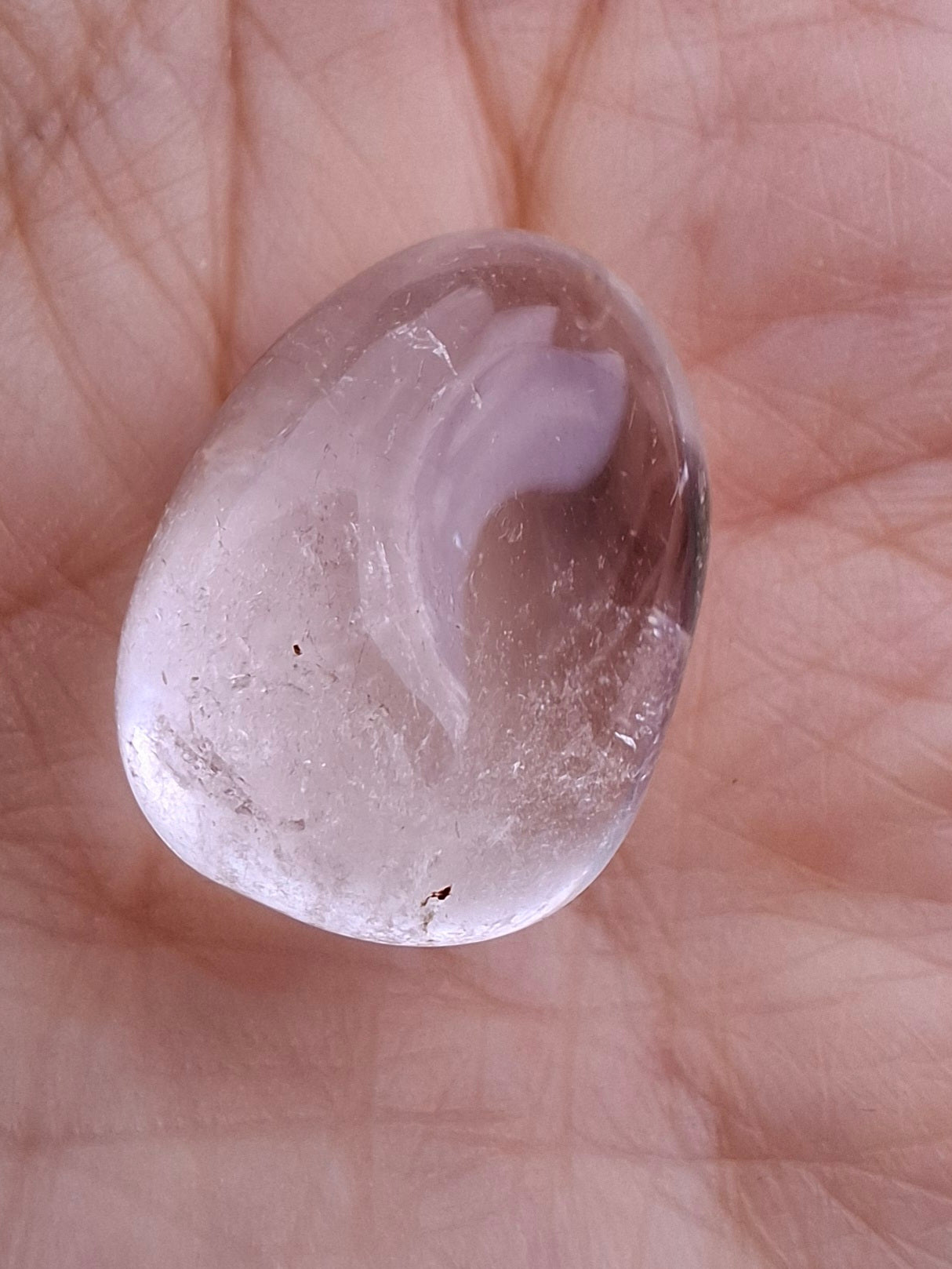Clear Quartz, Tumble Stone, Crystal (Ref: T30)