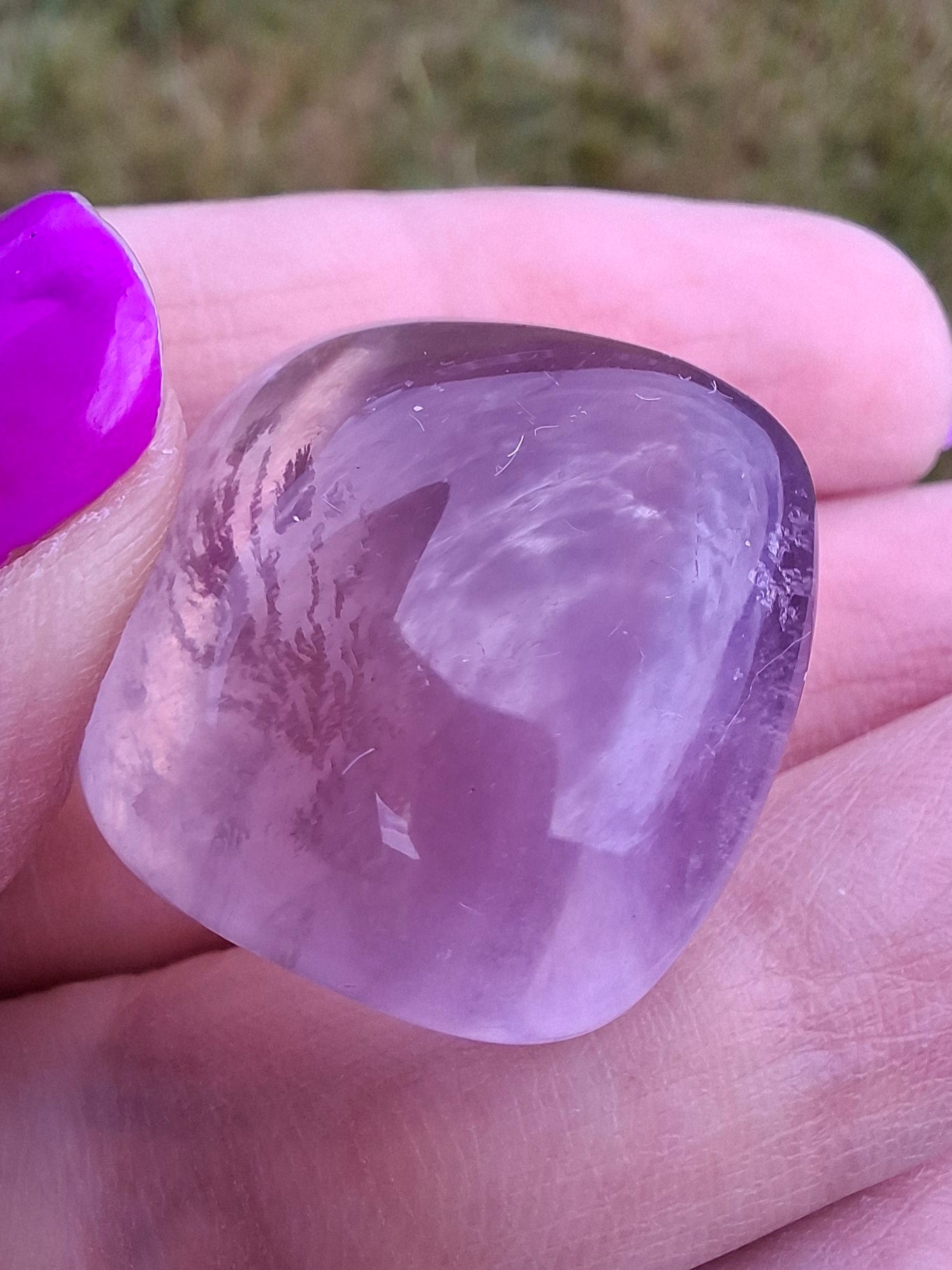 Fluorite, Tumble Stone, Crystal (Ref: T52)