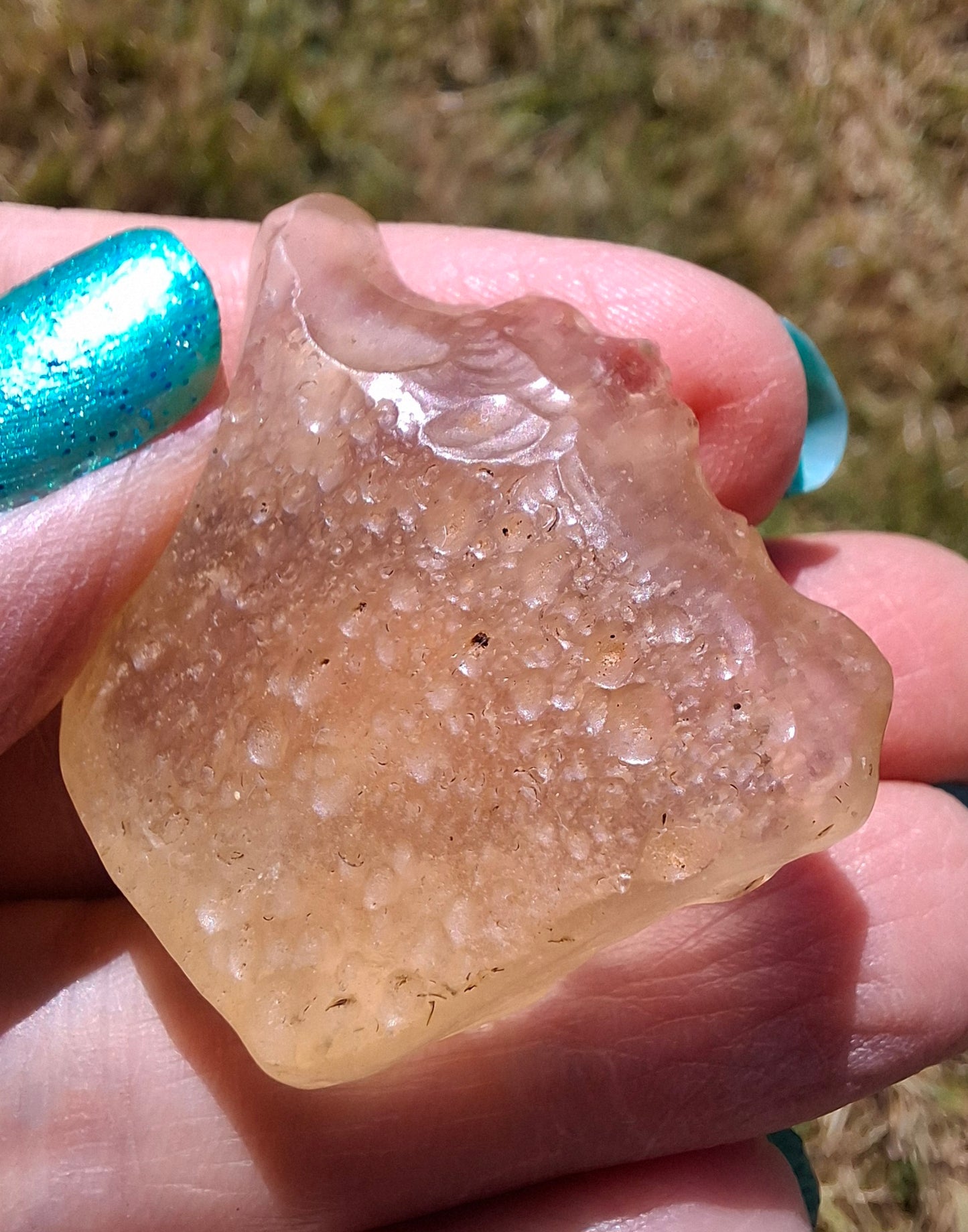 Libyan Desert Glass Piece, 15.20g, Tektite (Ref: LE276)