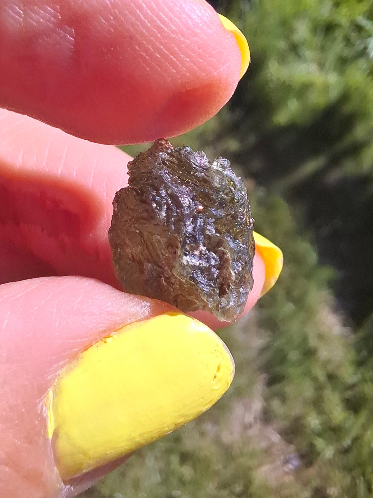 Moldavite Piece, 1.61g, Tektite (Ref: 1517)