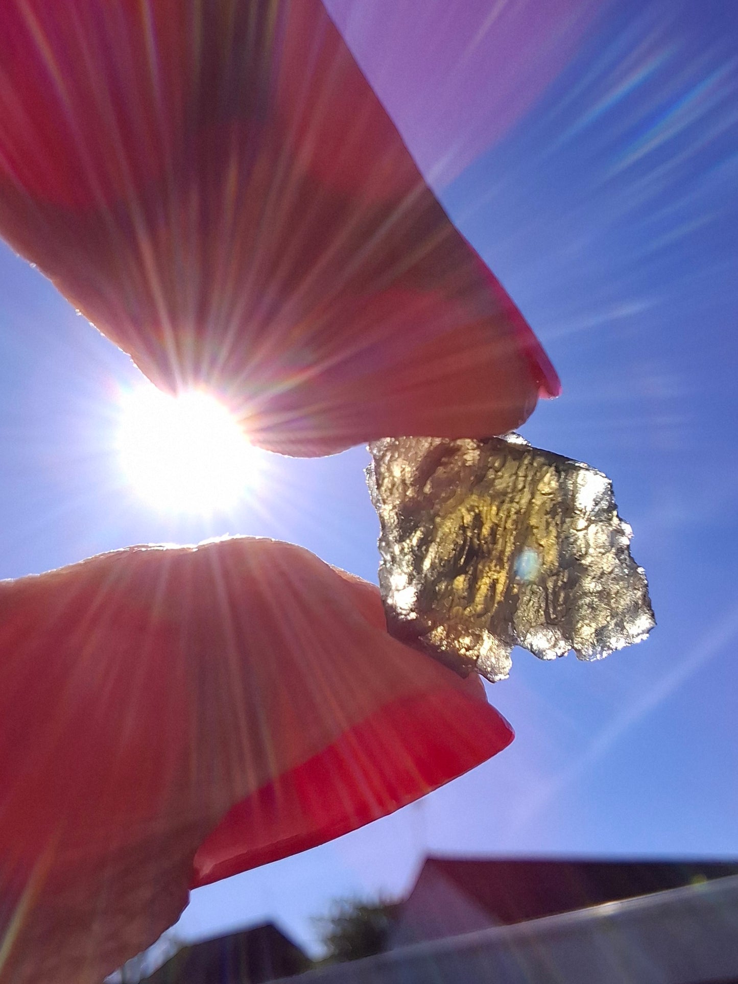 Moldavite Piece, 0.87g, Tektite (Ref: 231)
