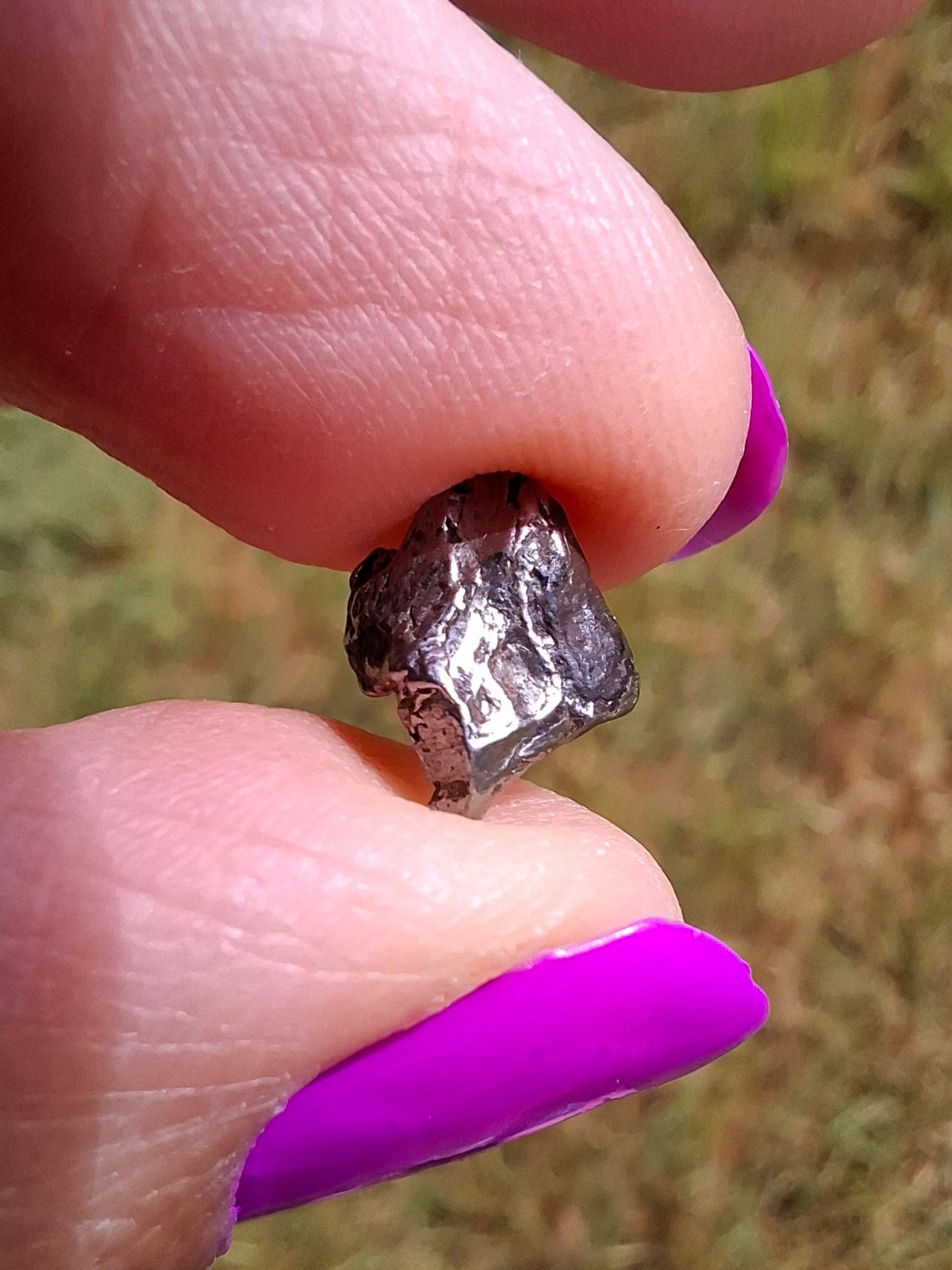 Campo del Cielo, 0.91g, Nickel Iron Meteorite (Ref: C1)