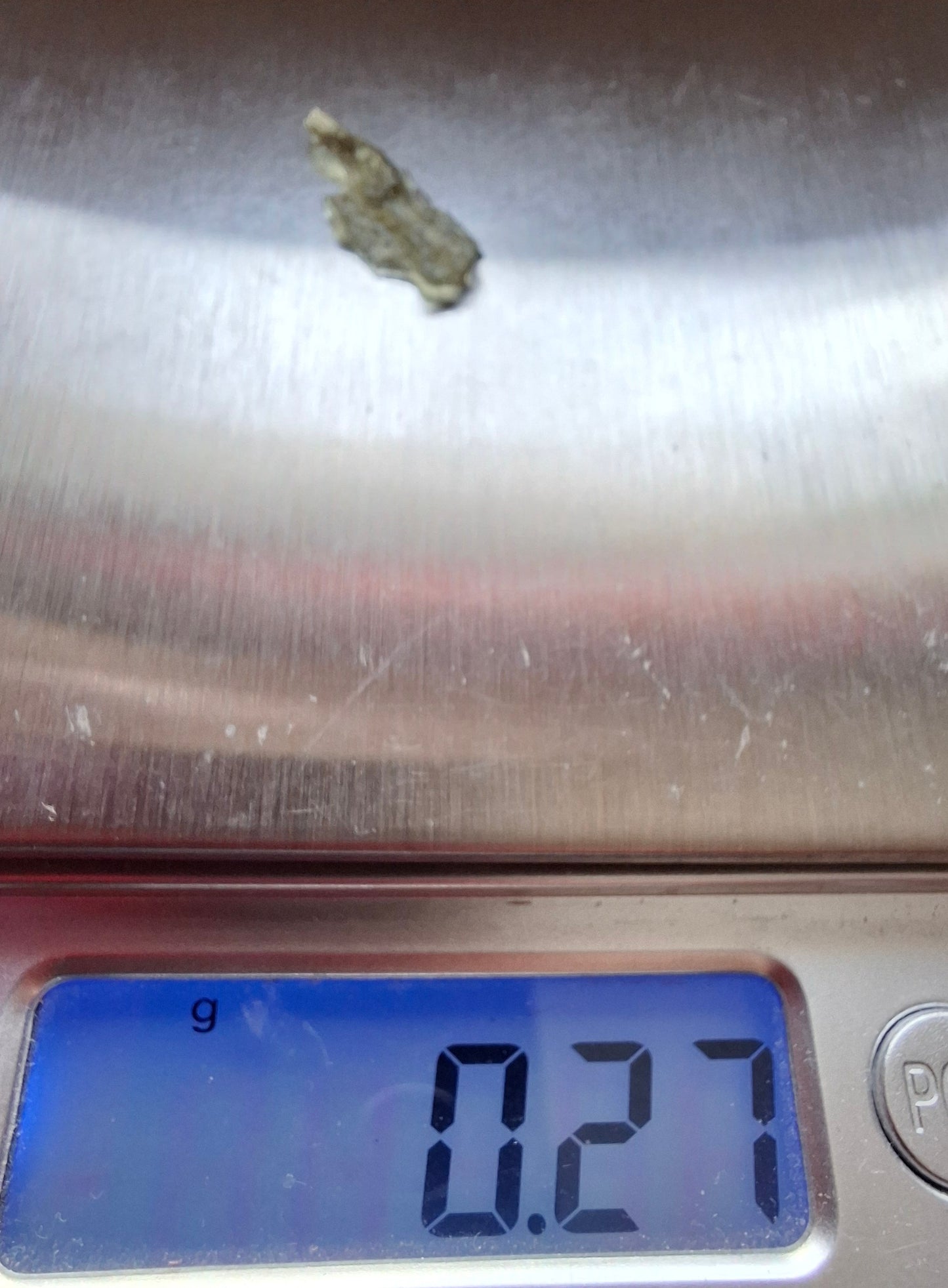 Moldavite small Piece, 0.27g, Tektite (Ref: 1433)