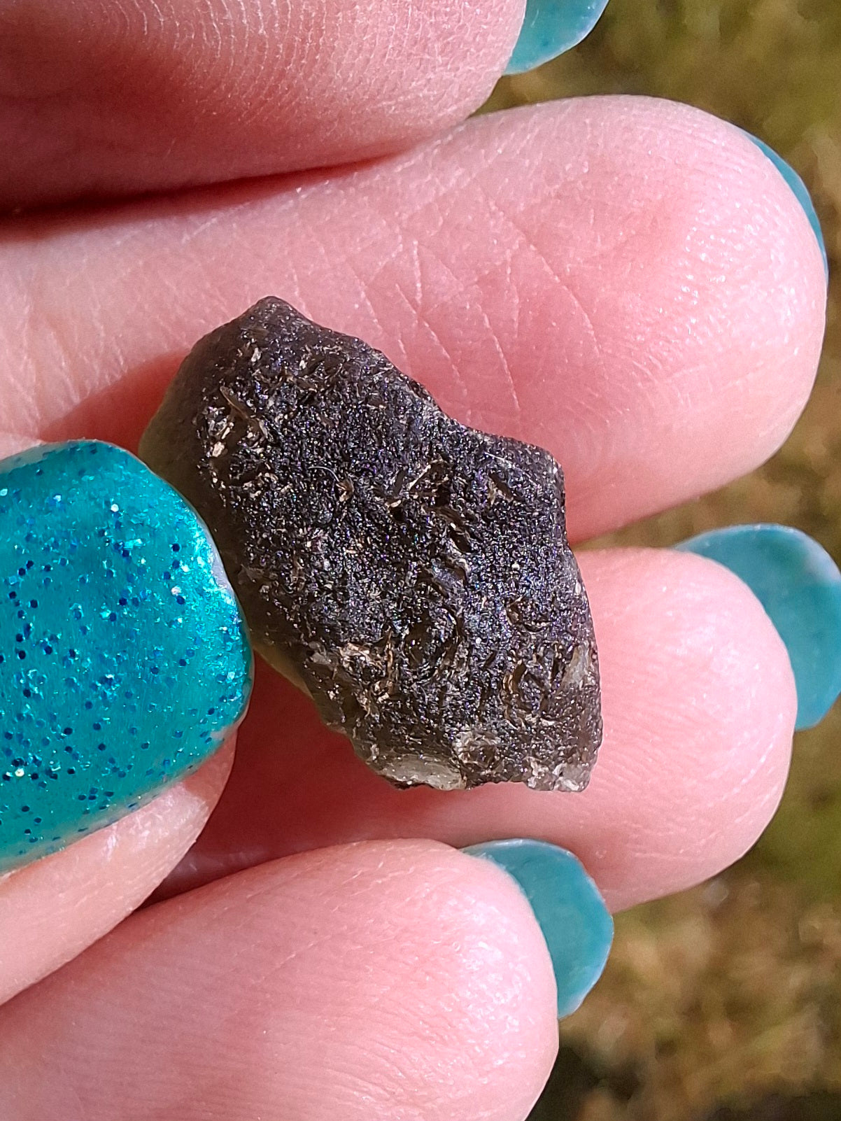 Moldavite Piece, 1.52g, Tektite (Ref: 1425)