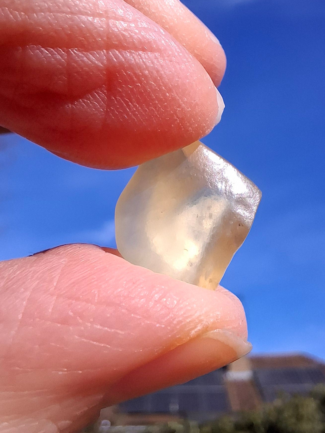 Libyan Desert Glass small Piece, 1.50g, Tektite (Ref: L1354)