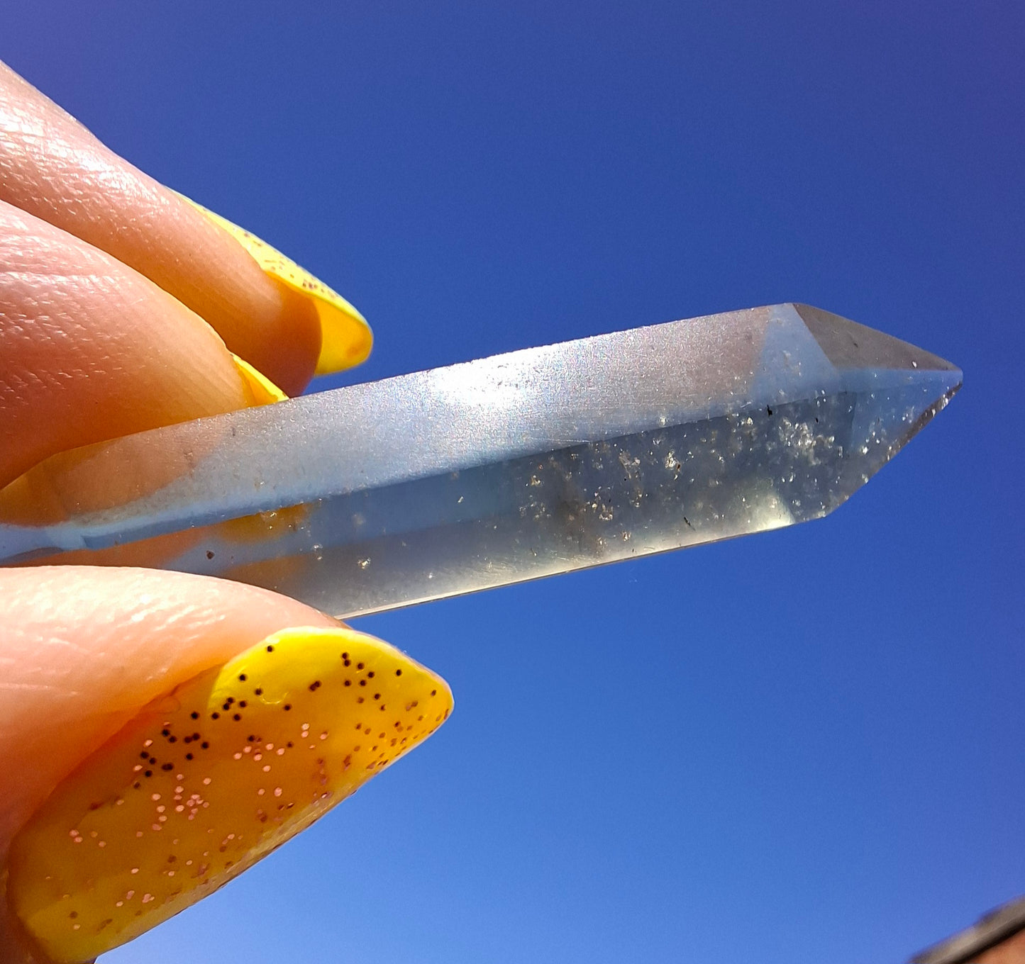Libyan Desert Glass DT Carving, 4.71g, Tektite (Ref: LDT9)