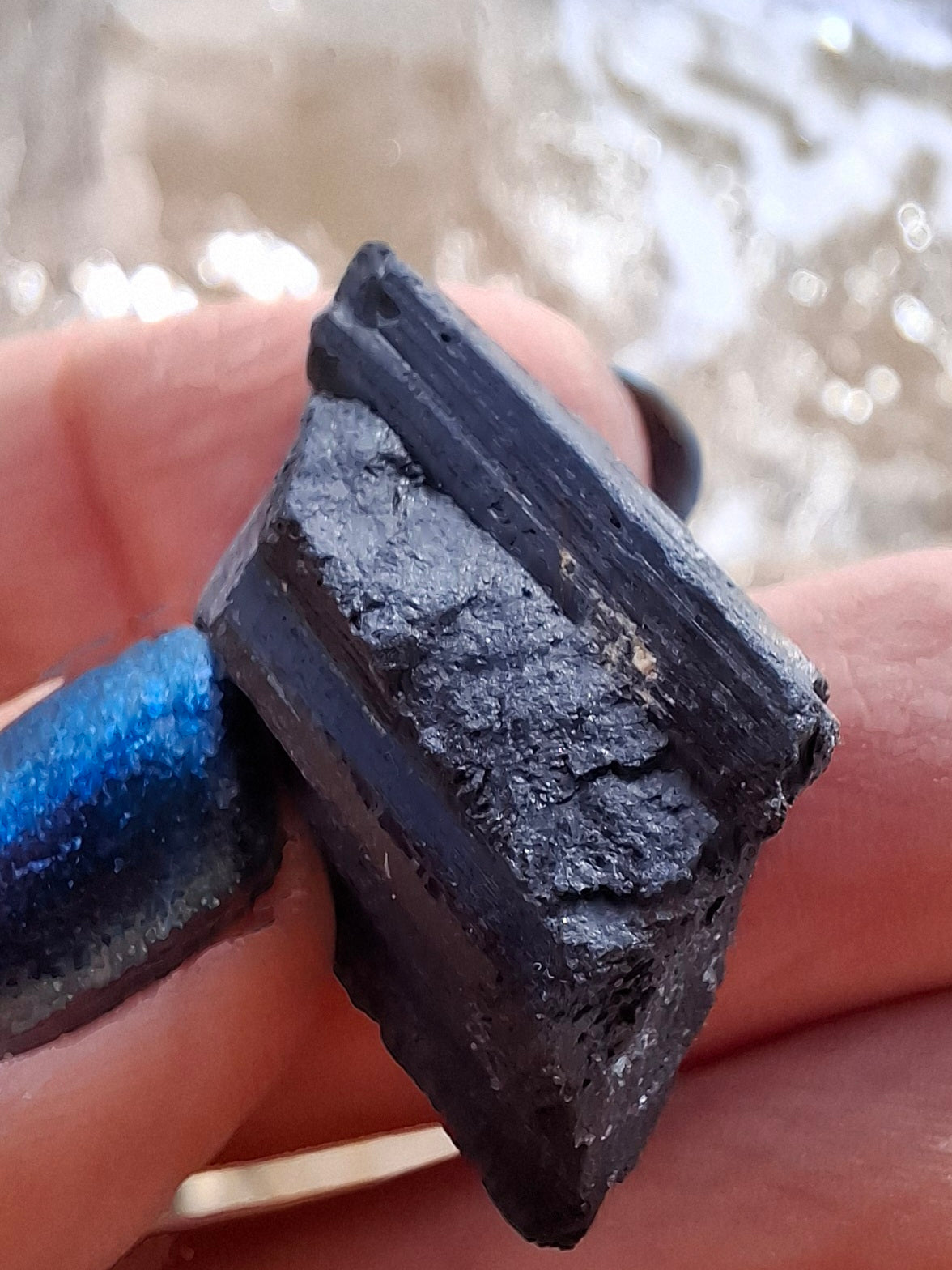 Black Tourmaline RAW, 12.40g, Crystal (Ref: RBT2)