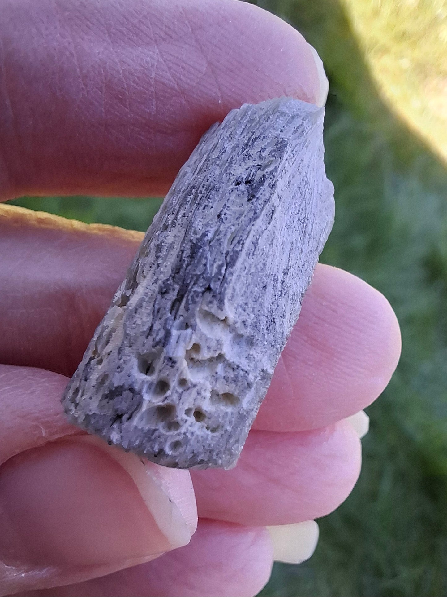 Moldavite Piece, SNOWFLAKE, FROSTED, BARTOCHOV, 4.36g, Tektite (Ref: 1371)
