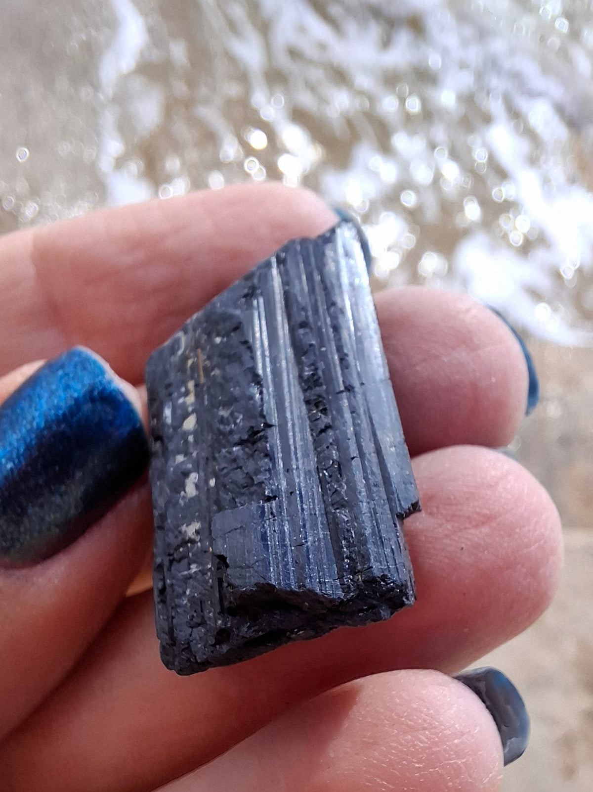 Black Tourmaline RAW, 11.97g, Crystal (Ref: RBT5)
