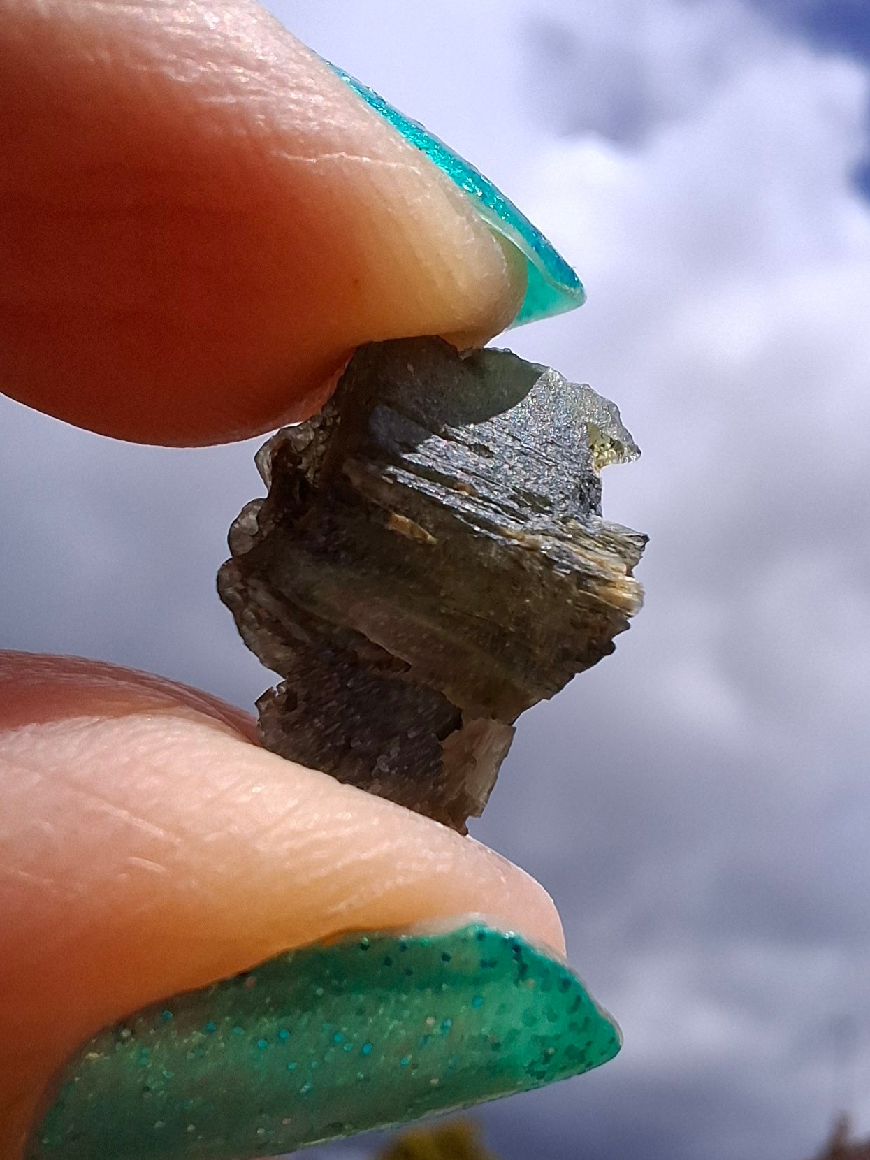 Moldavite Piece, 1.07g, Tektite (Ref: 1422)