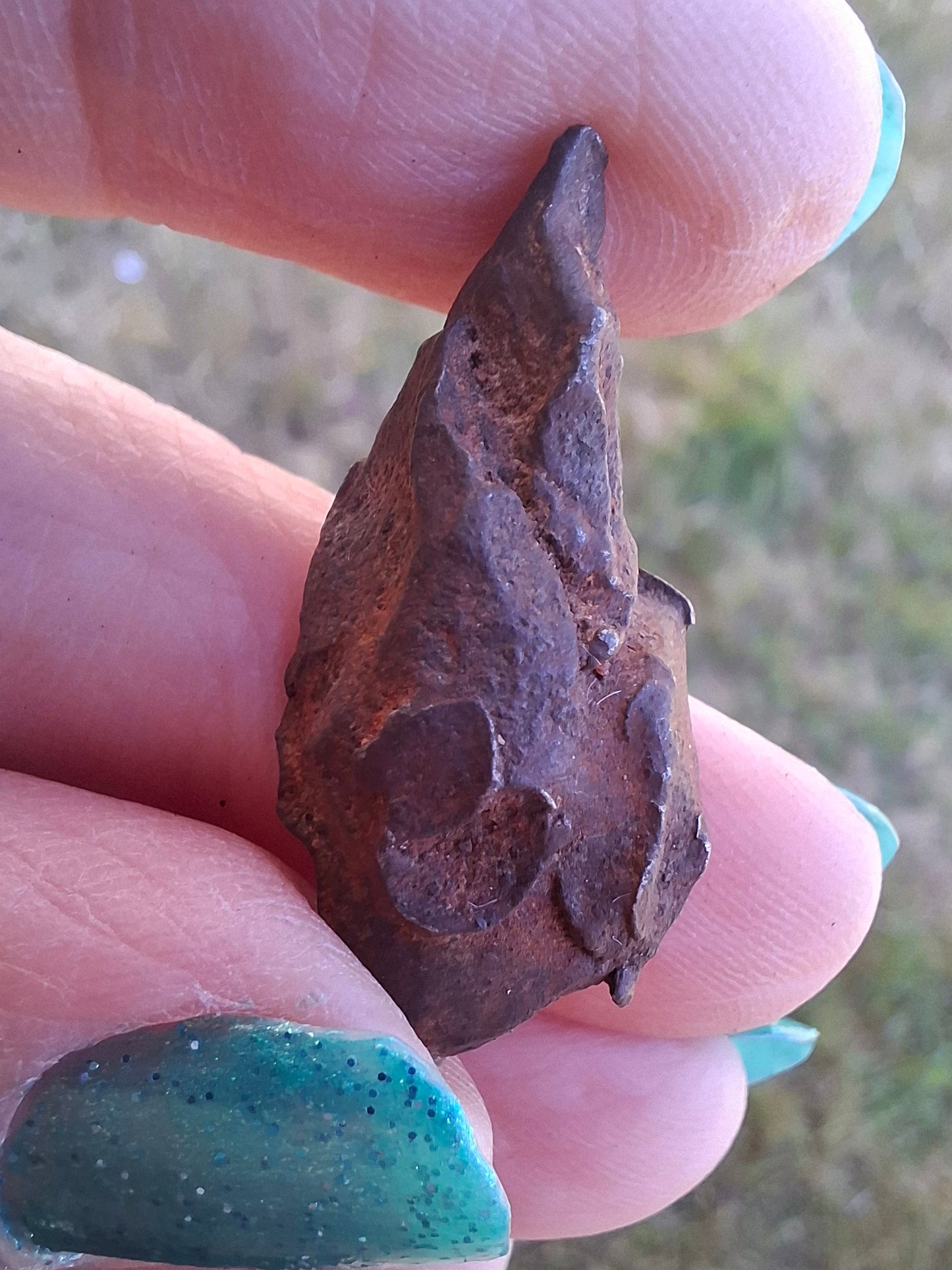 Gebel Kamil Iron Meteorite, 9.78g (Ref: K39)