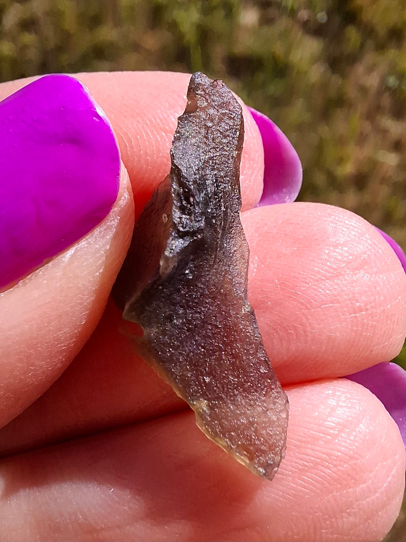 Moldavite Piece, 1.08g, Tektite (Ref: 1429)
