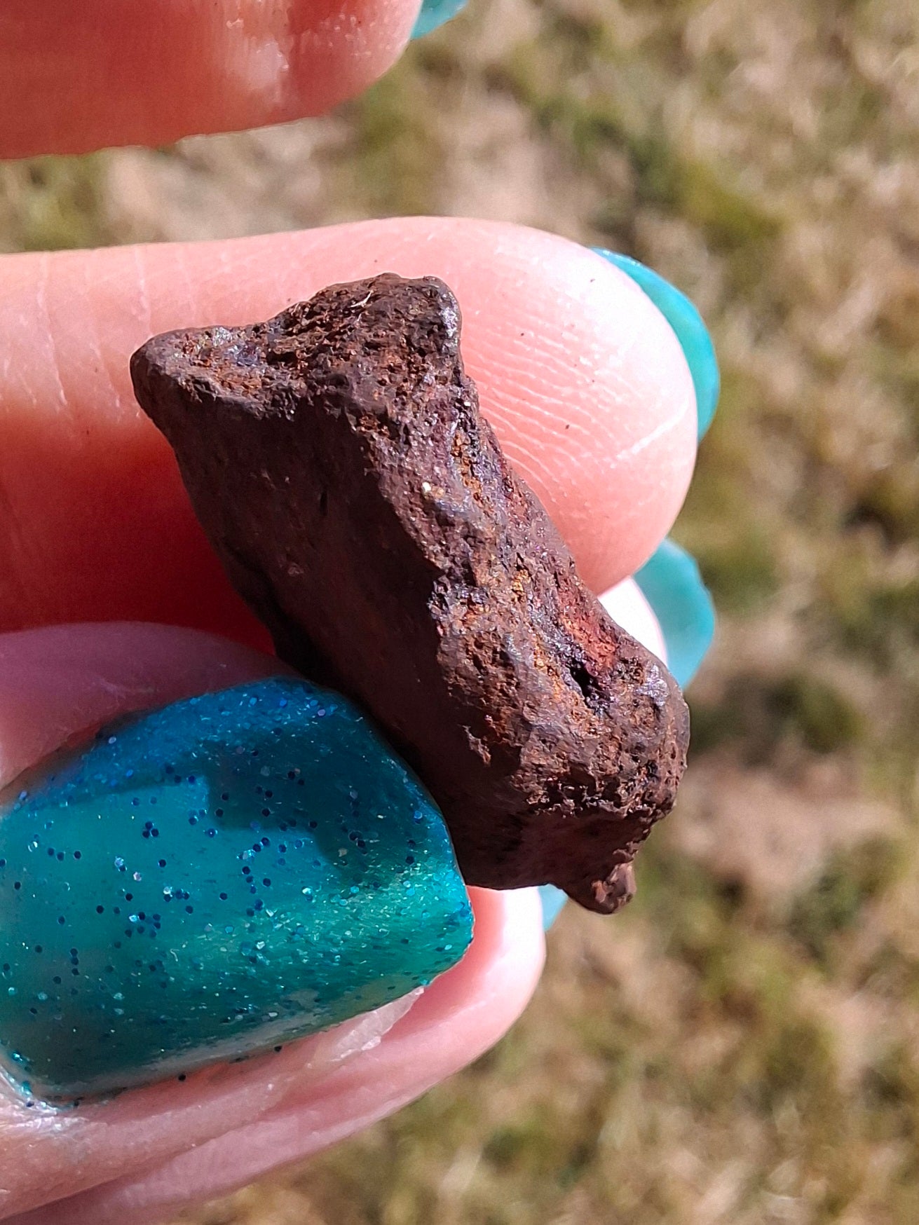 Gebel Kamil Iron Meteorite, 13.75g (Ref: K42)