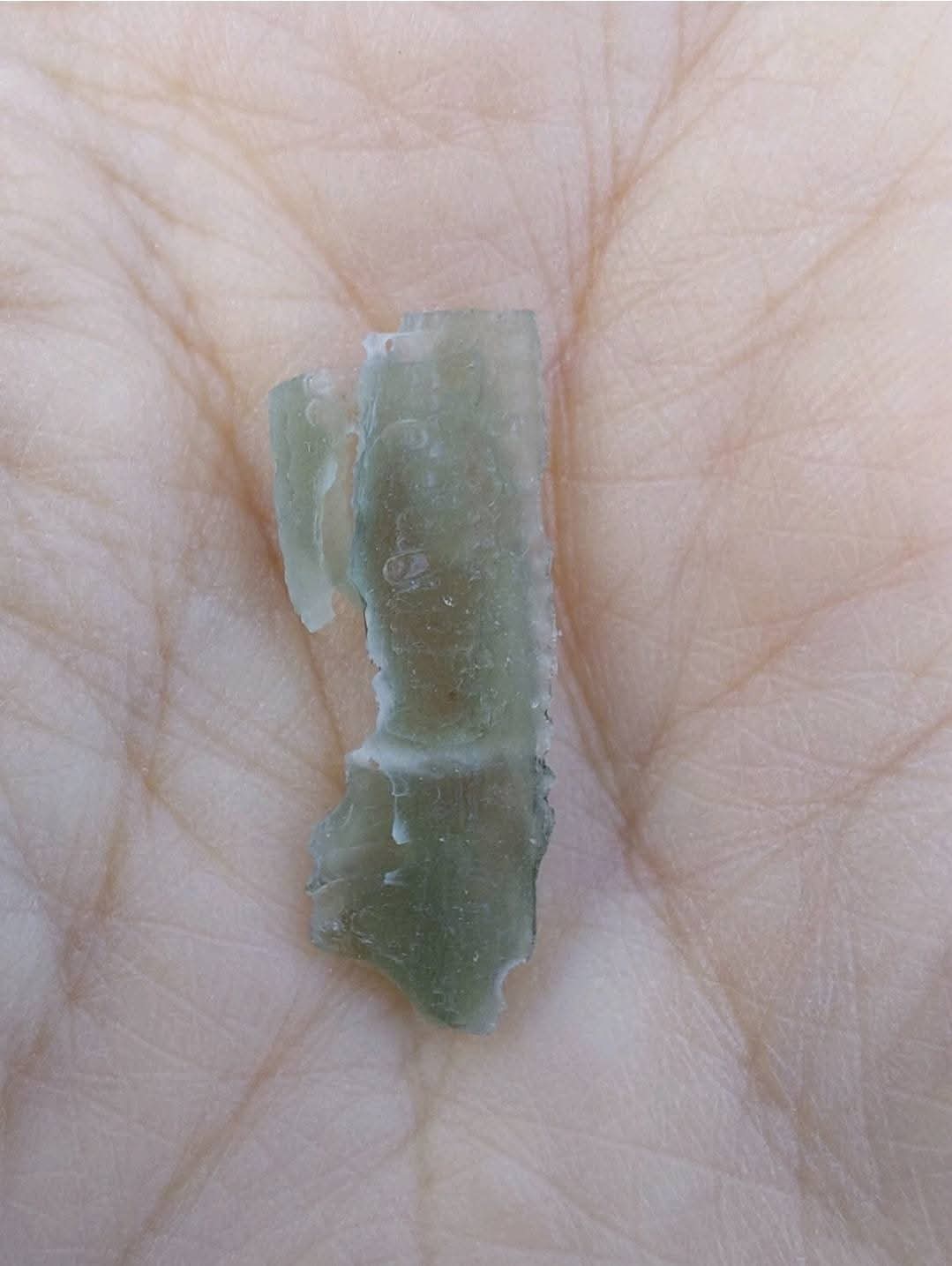 Moldavite Piece, 0.60g, Tektite (E243)