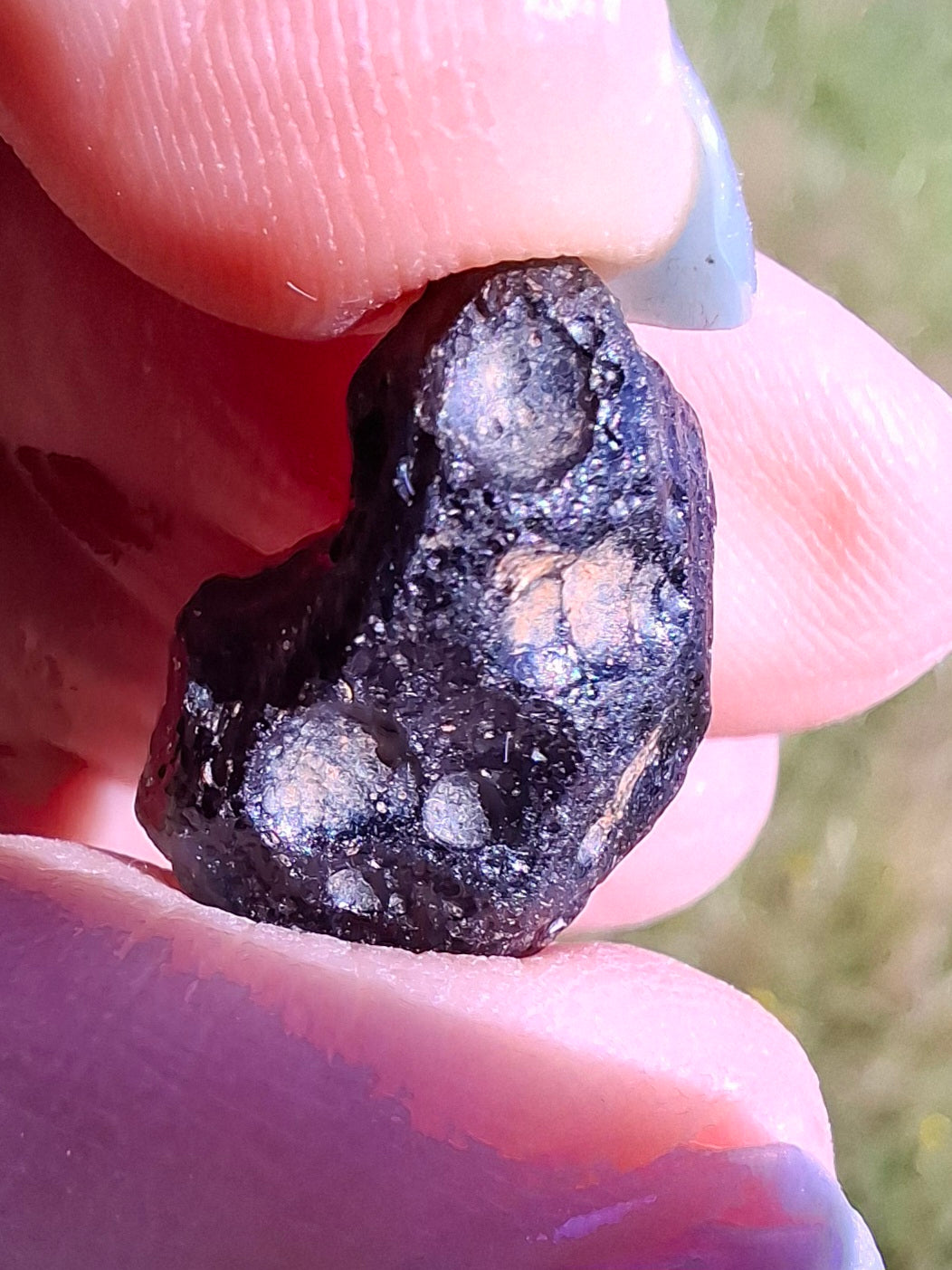 Ivory Coast (Ivorite), RAREST TEKTITE IN THE WORLD, 2.76g, Tektite (Ref: IV1)