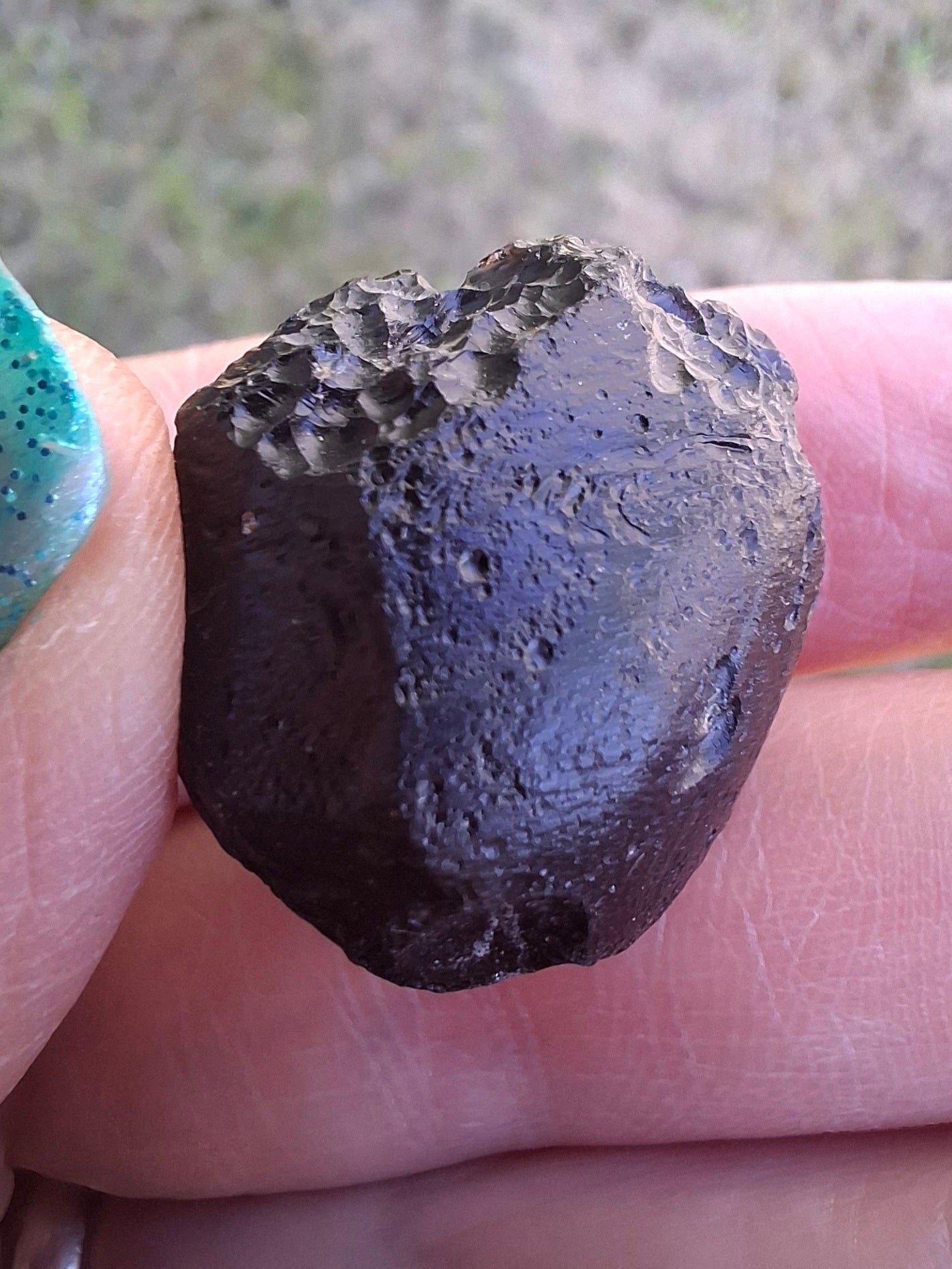 Guang Dong (Chinese), 12.96g, Tektite