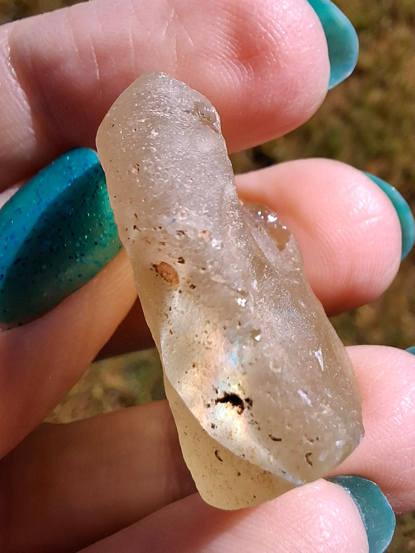 Libyan Desert Glass Piece, 12.30g, Tektite