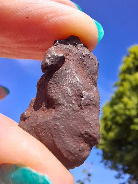 Gebel Kamil Iron Meteorite, 10.78g (Ref: K37)