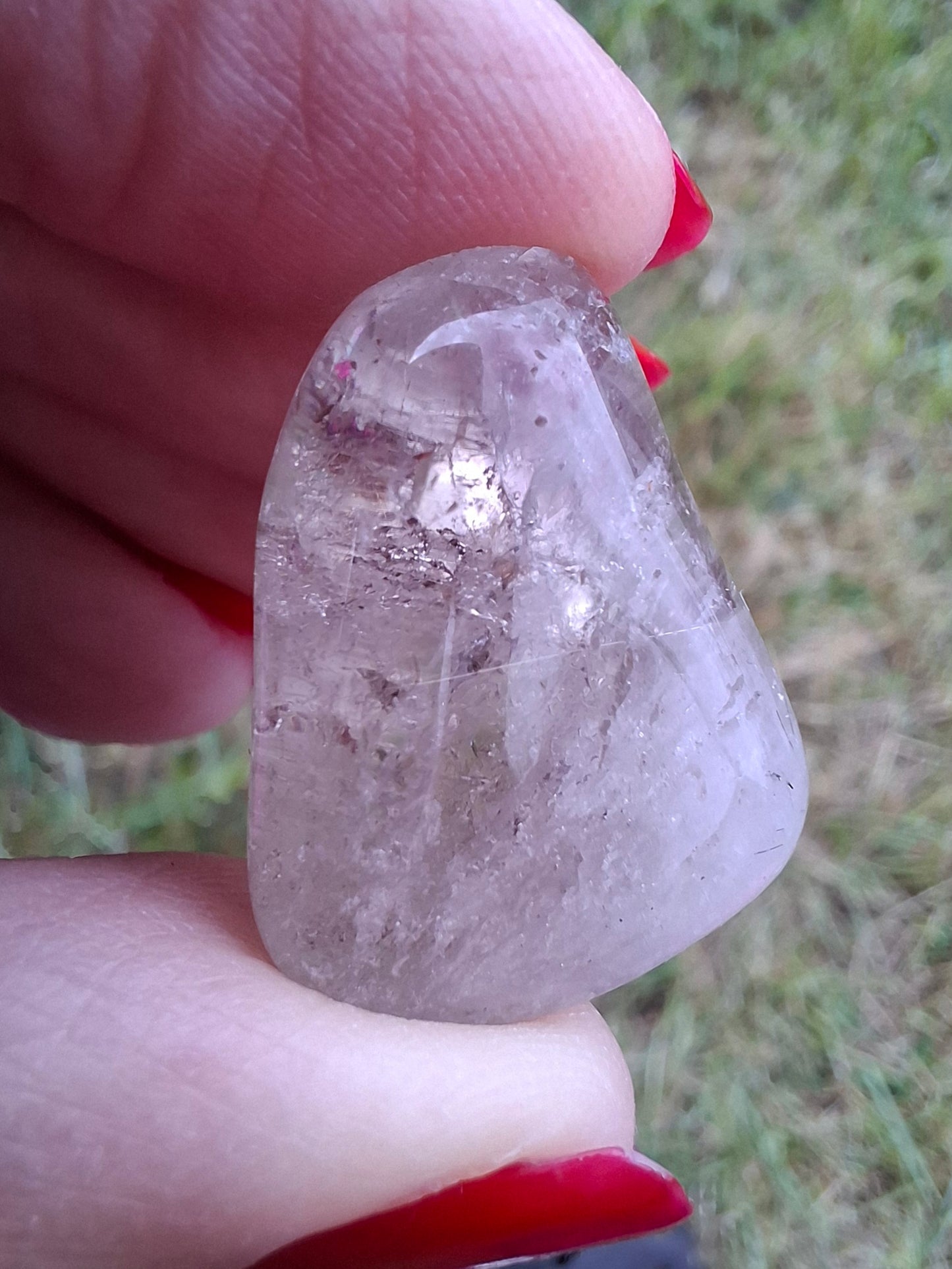 Smoky Quartz, Tumble Stone, Crystal (Ref: T106)