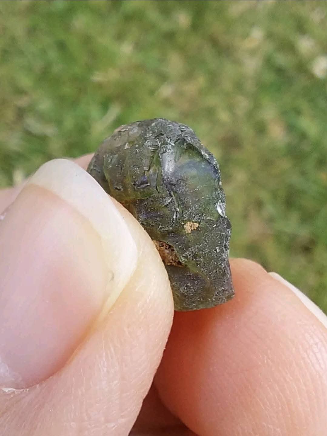 Moldavite Piece, 1.40g, Tektite (Ref: E219)