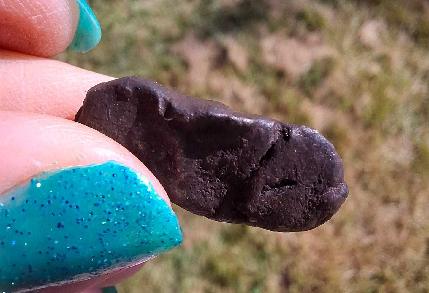 Gebel Kamil Iron Meteorite, 12.34g (Ref: K44)