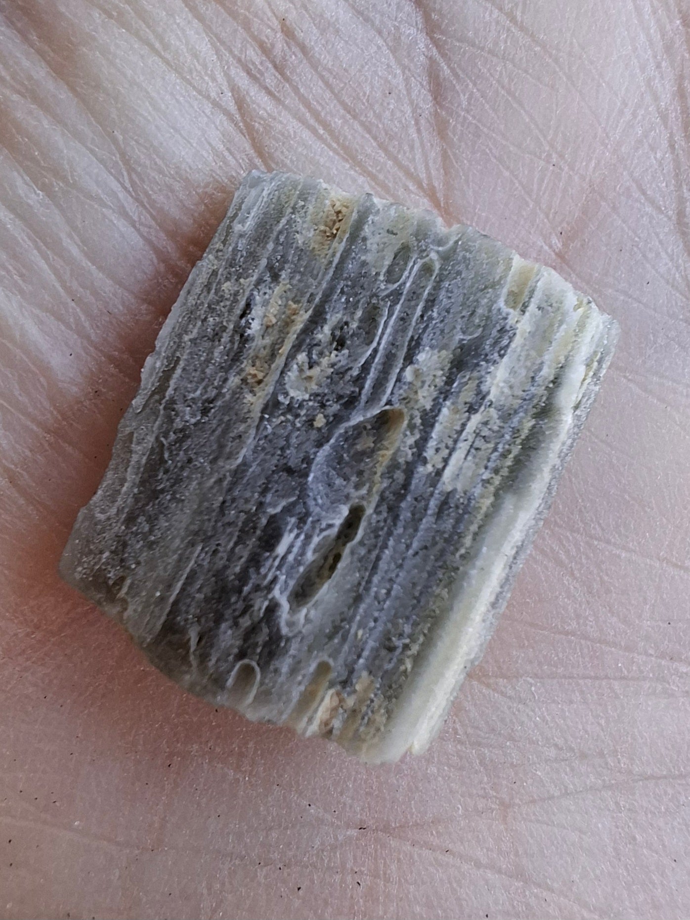 Moldavite Piece, SNOWFLAKE, FROSTED, BARTOCHOV, 3.12g, Tektite (Ref: 1365)