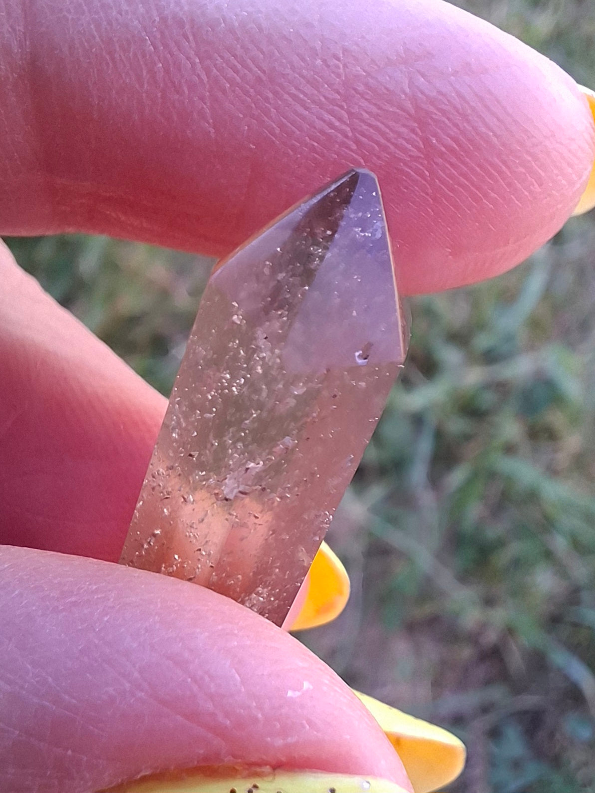 Libyan Desert Glass DT Carving, 4.22g, Tektite (Ref: LDT6)