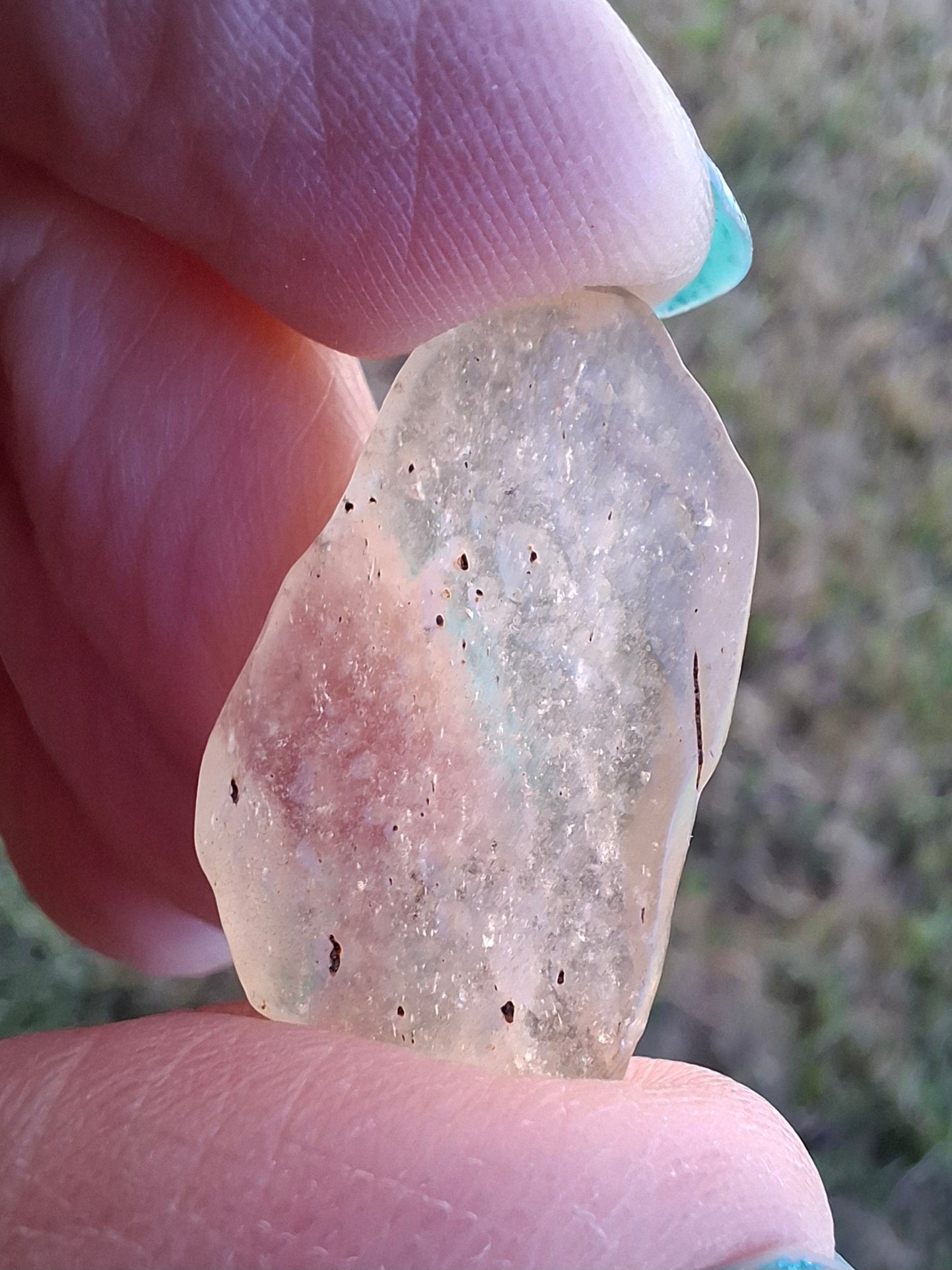 Libyan Desert Glass Piece, 2.88g, Tektite