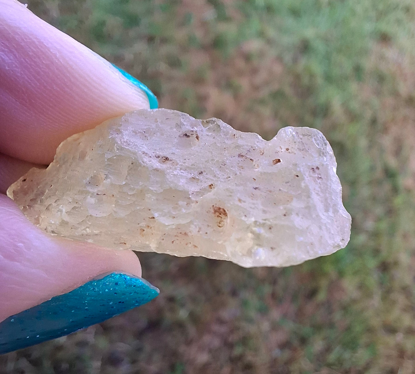 Libyan Desert Glass Piece 6.33g, Tektite