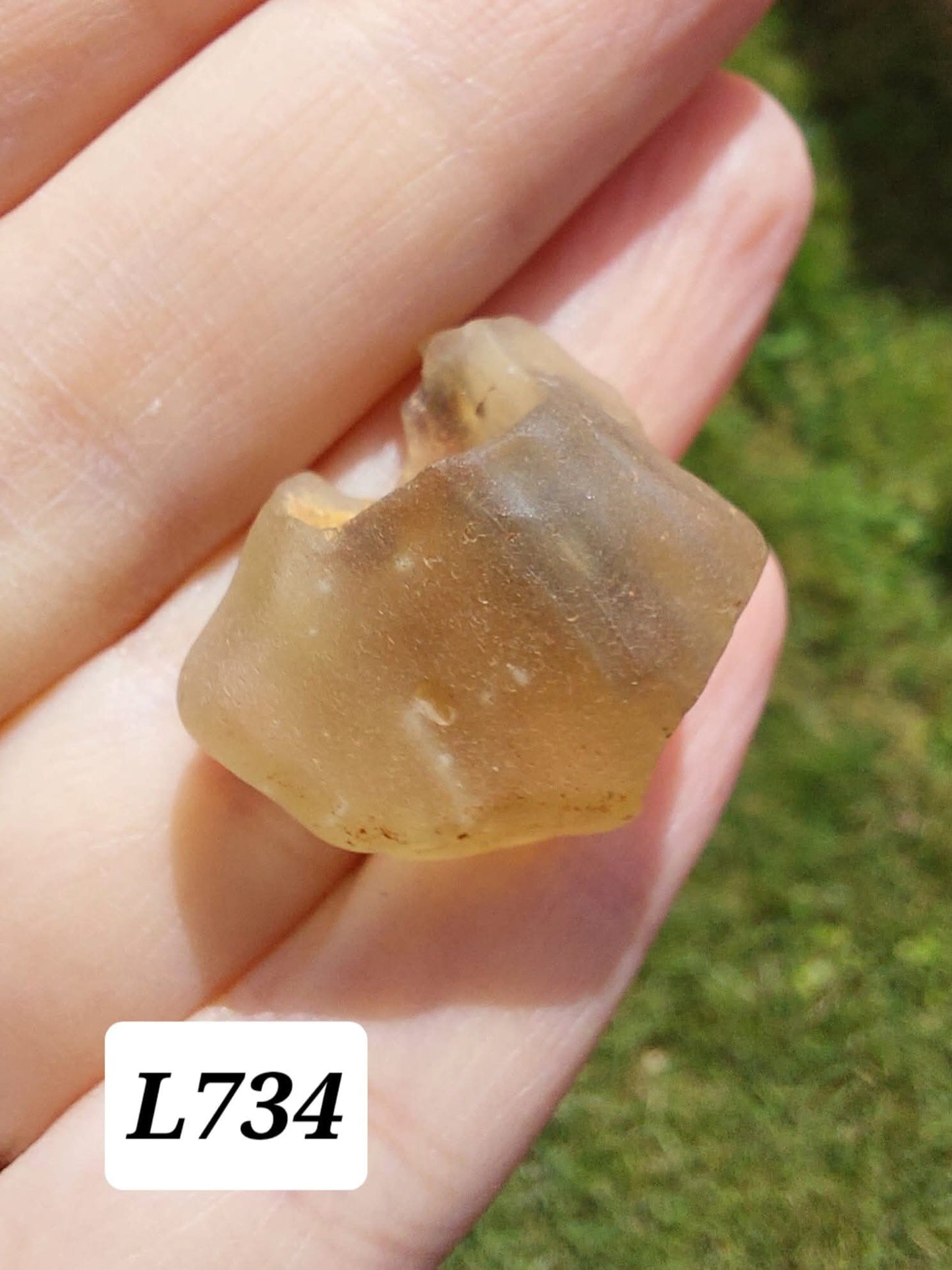 Libyan Desert Glass Piece, 6.97g, Tektite