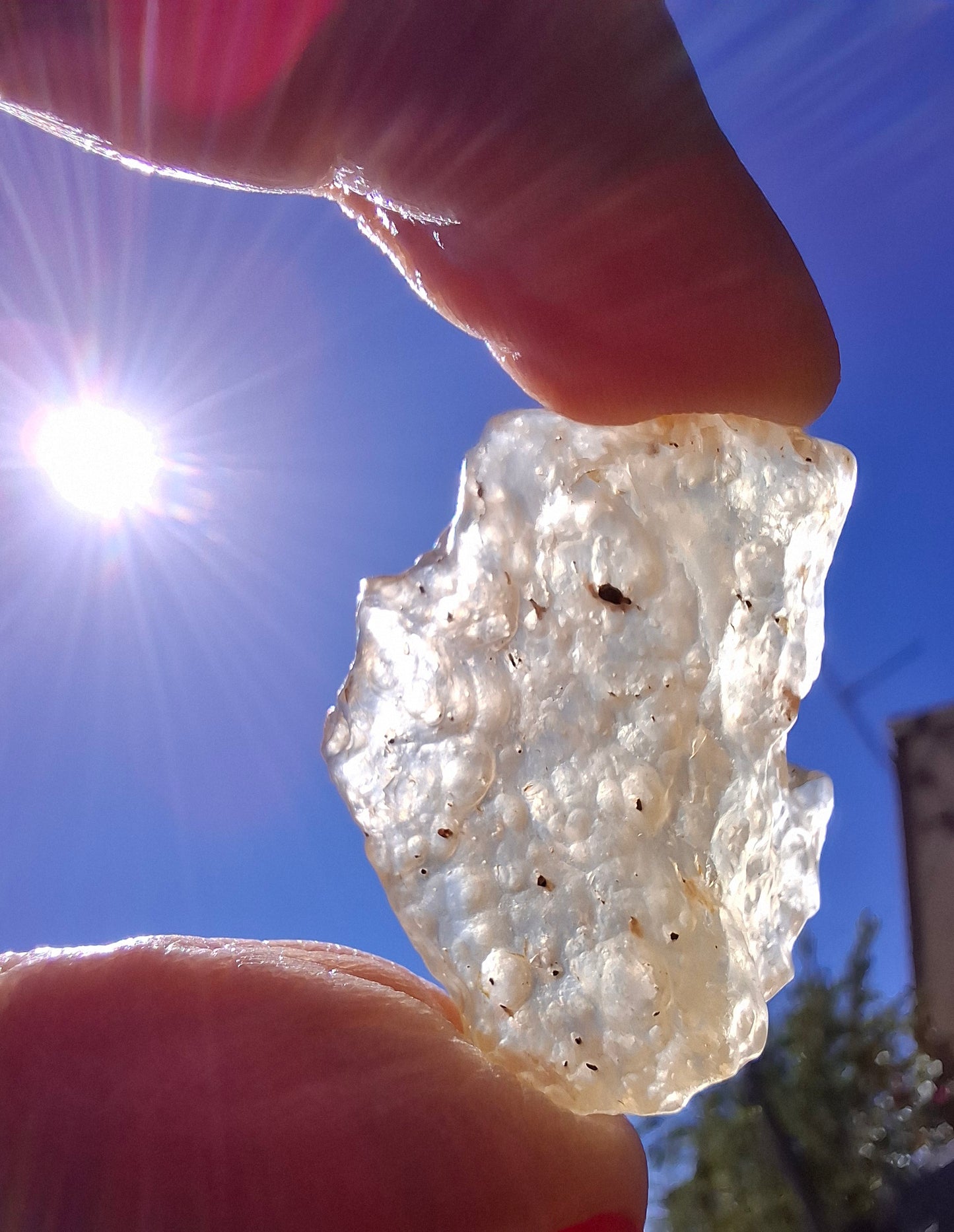 Libyan Desert Glass Piece, 10.00g, Tektite