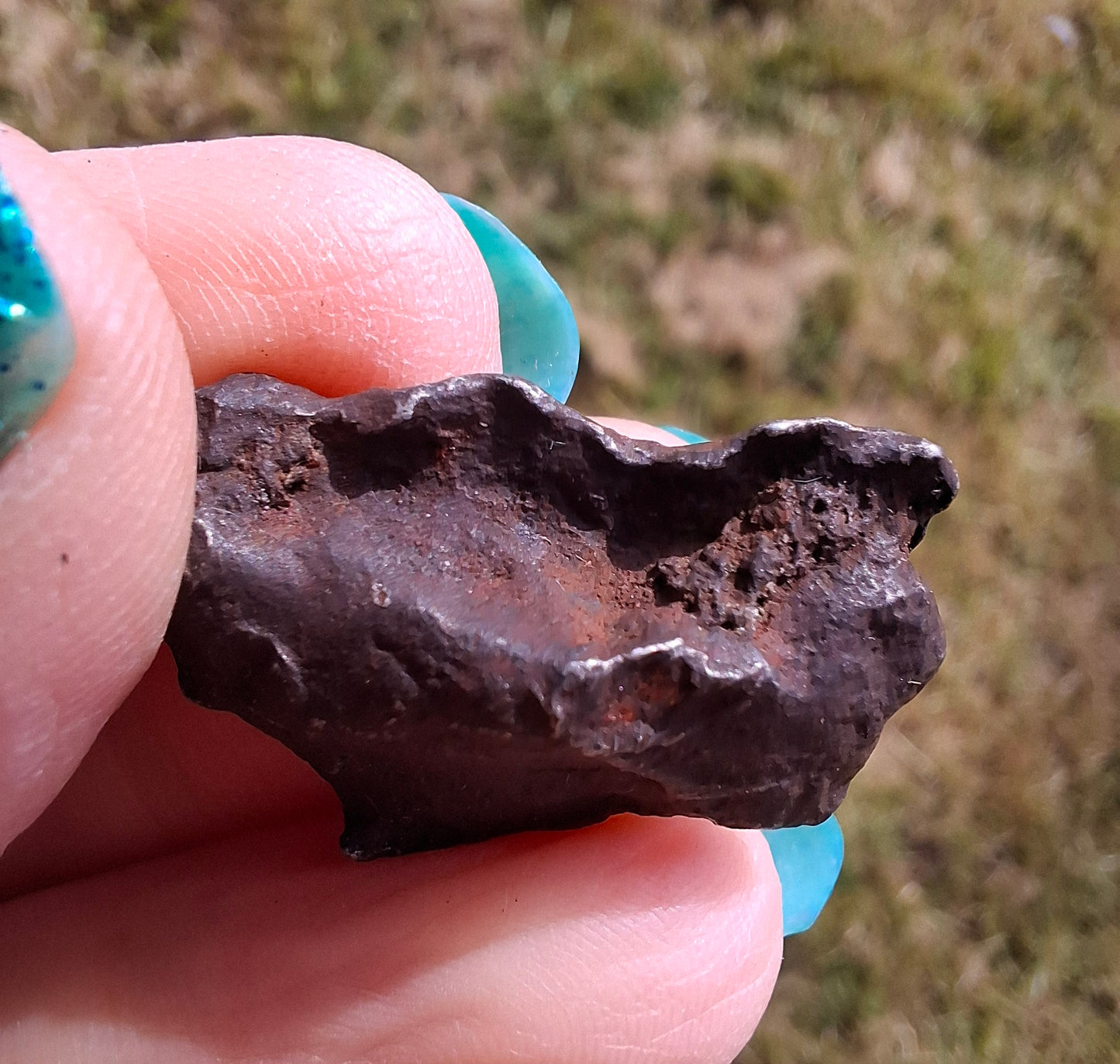 Gebel Kamil Iron Meteorite, 12.64g (Ref: K31)