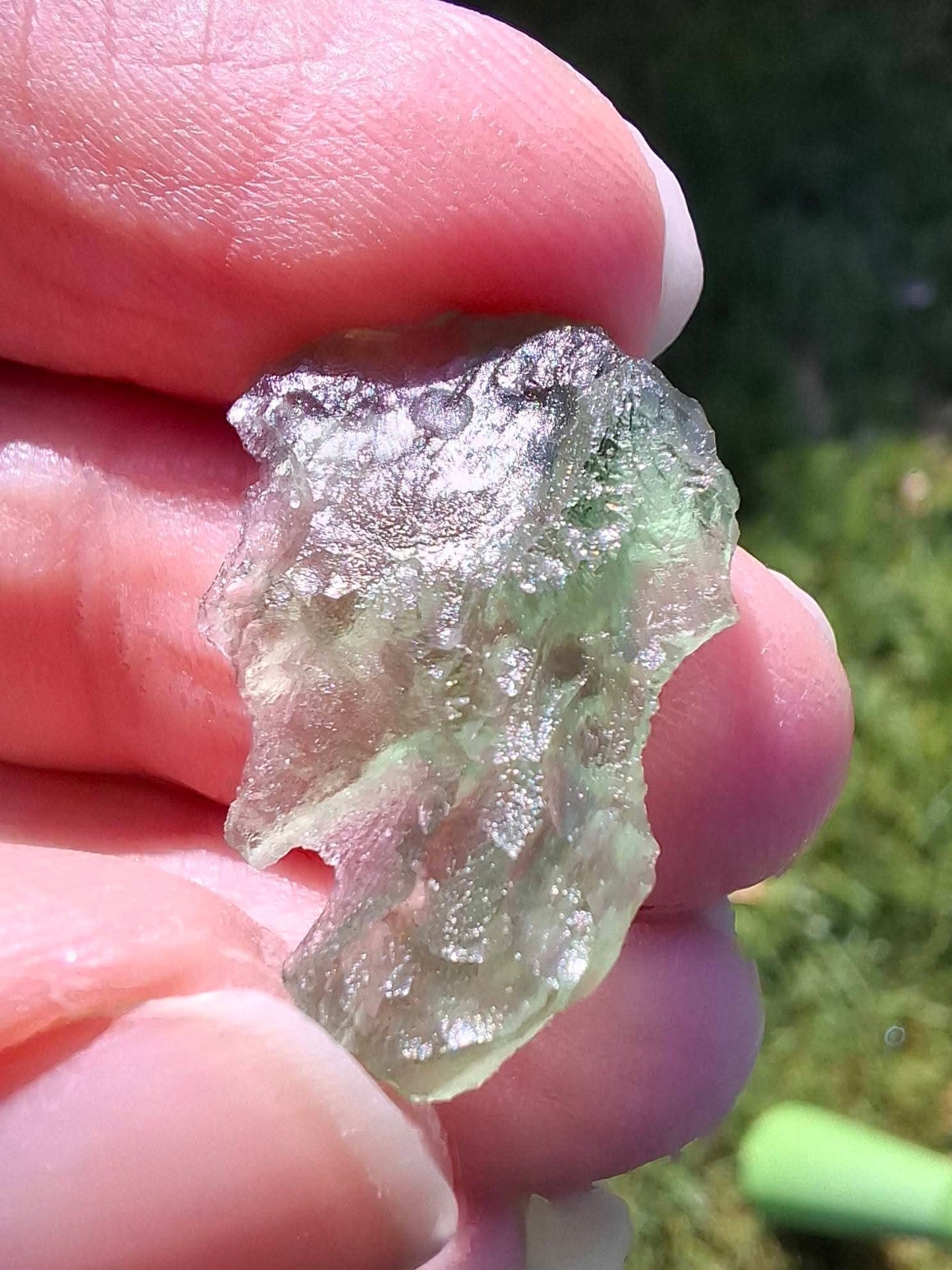 Moldavite Piece, PARYZ, 1.54g, Tektite (Ref: 1360)
